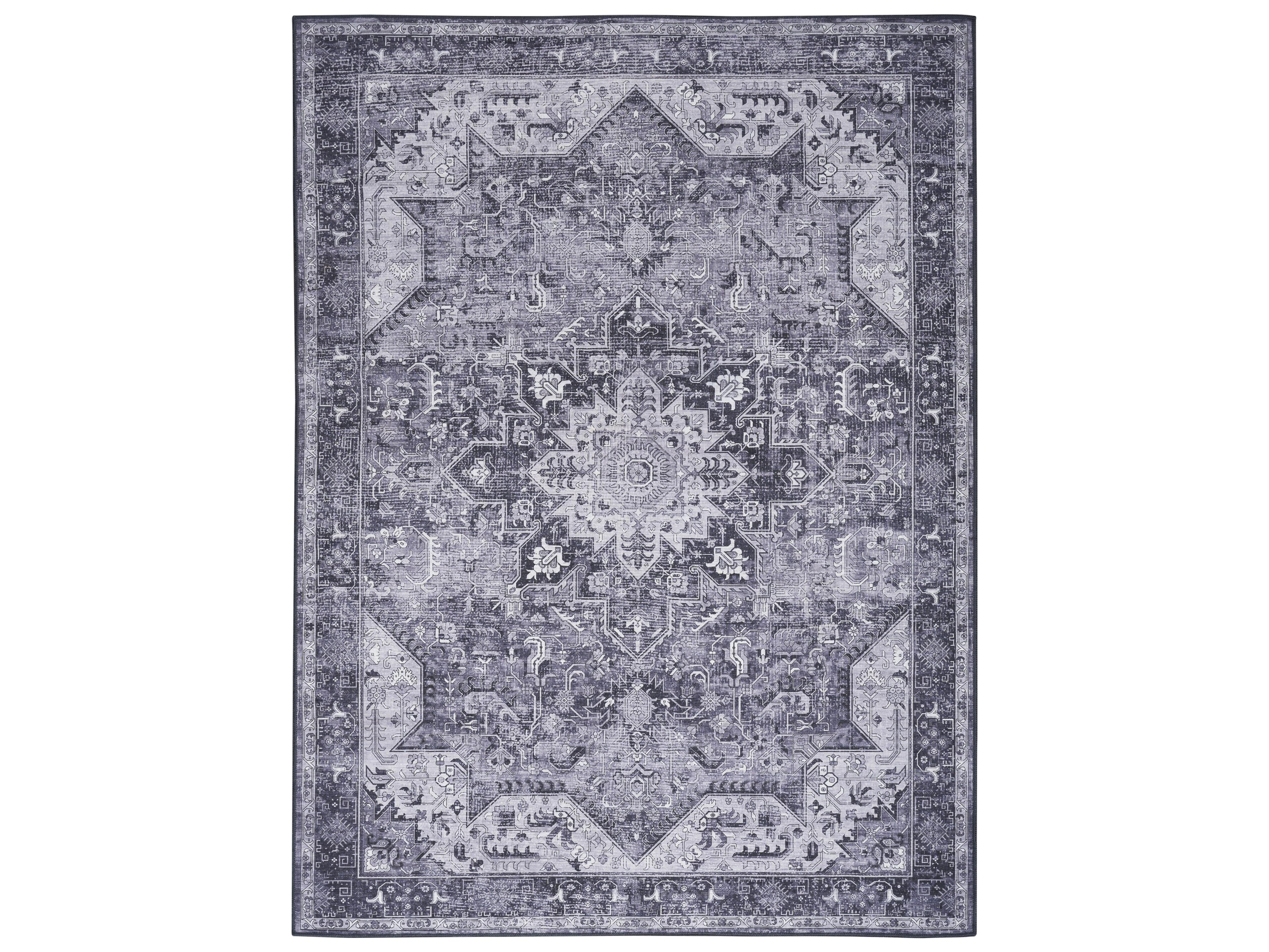Washables Bordered Area Rug