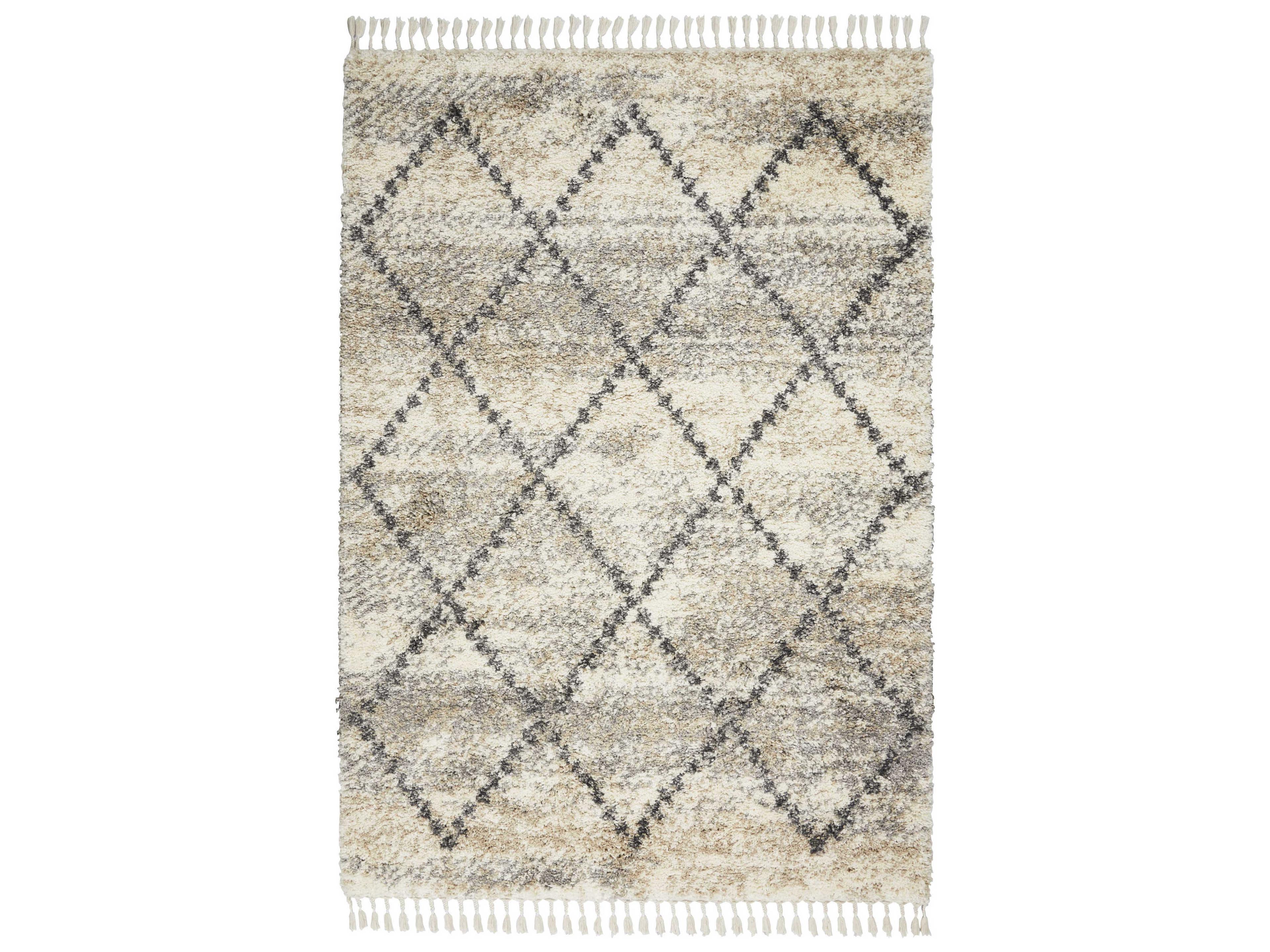 Oslo Shag Geometric Area Rug