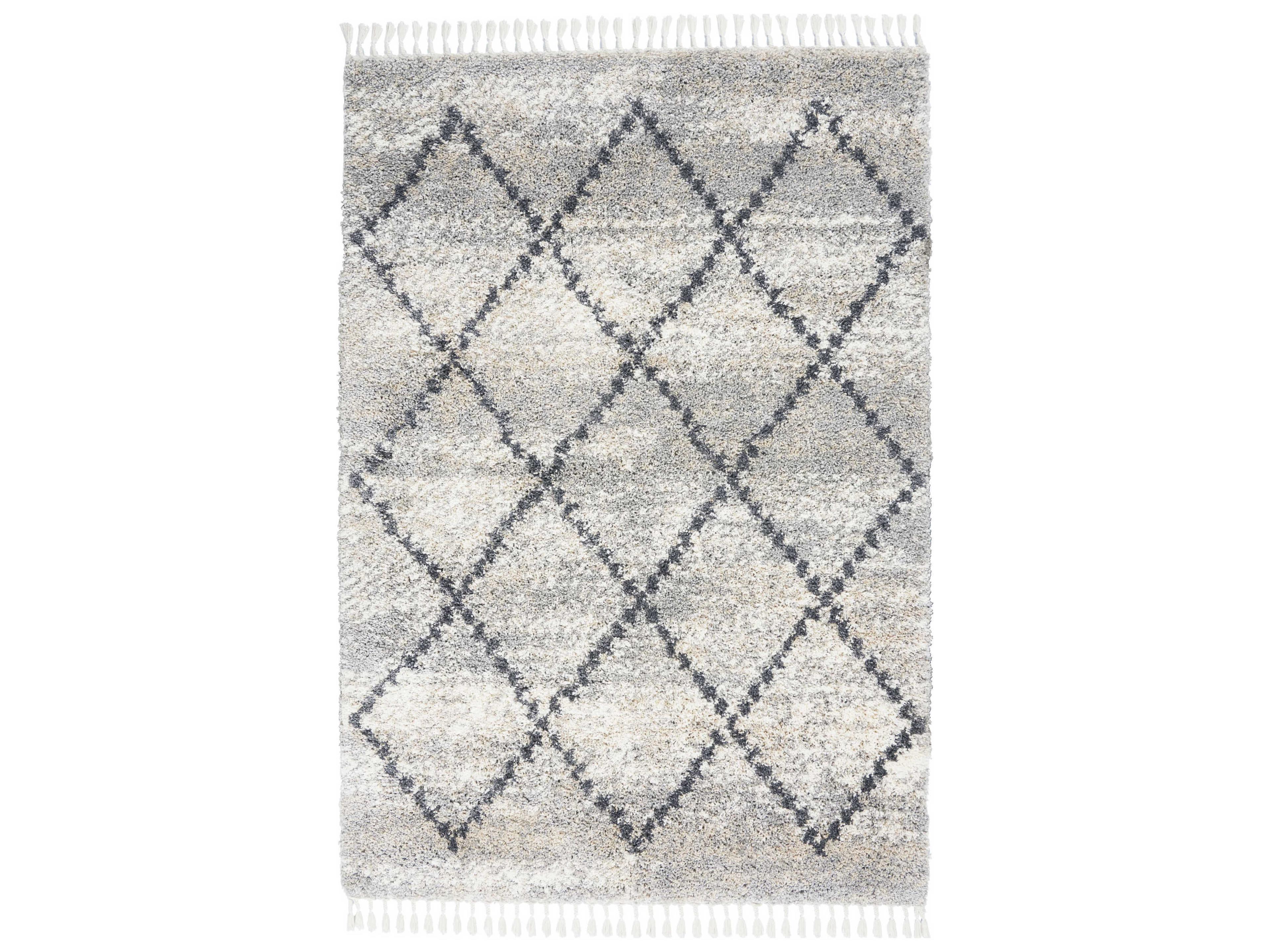 Oslo Shag Geometric Area Rug