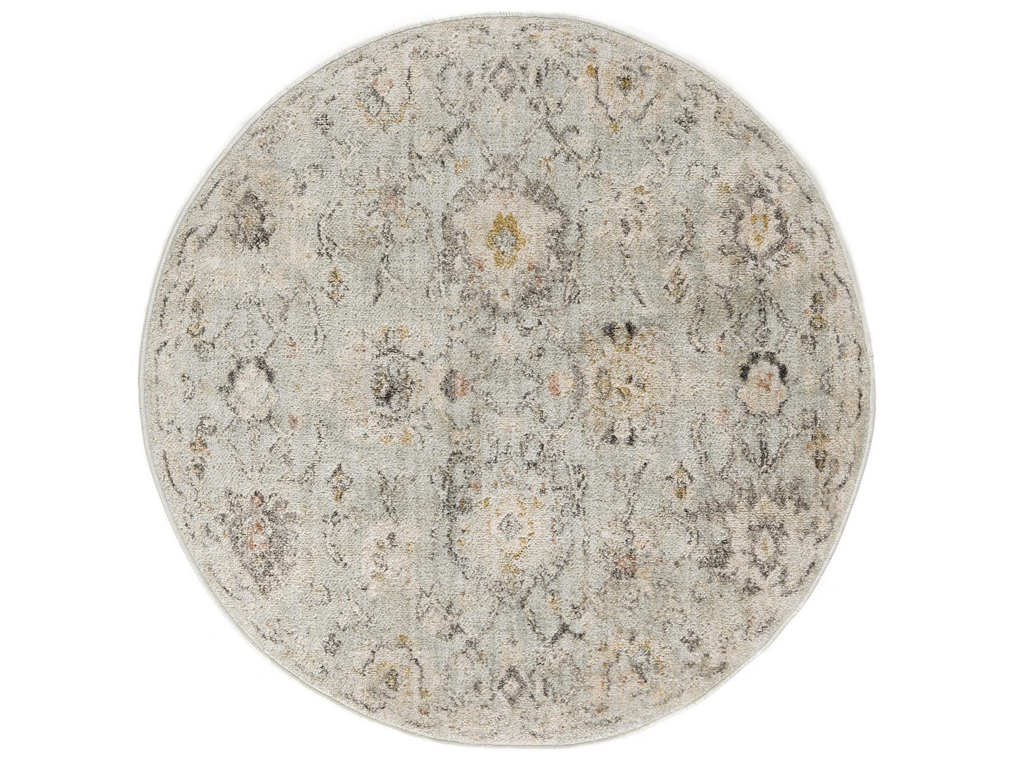 Oushak Home Bordered Area Rug