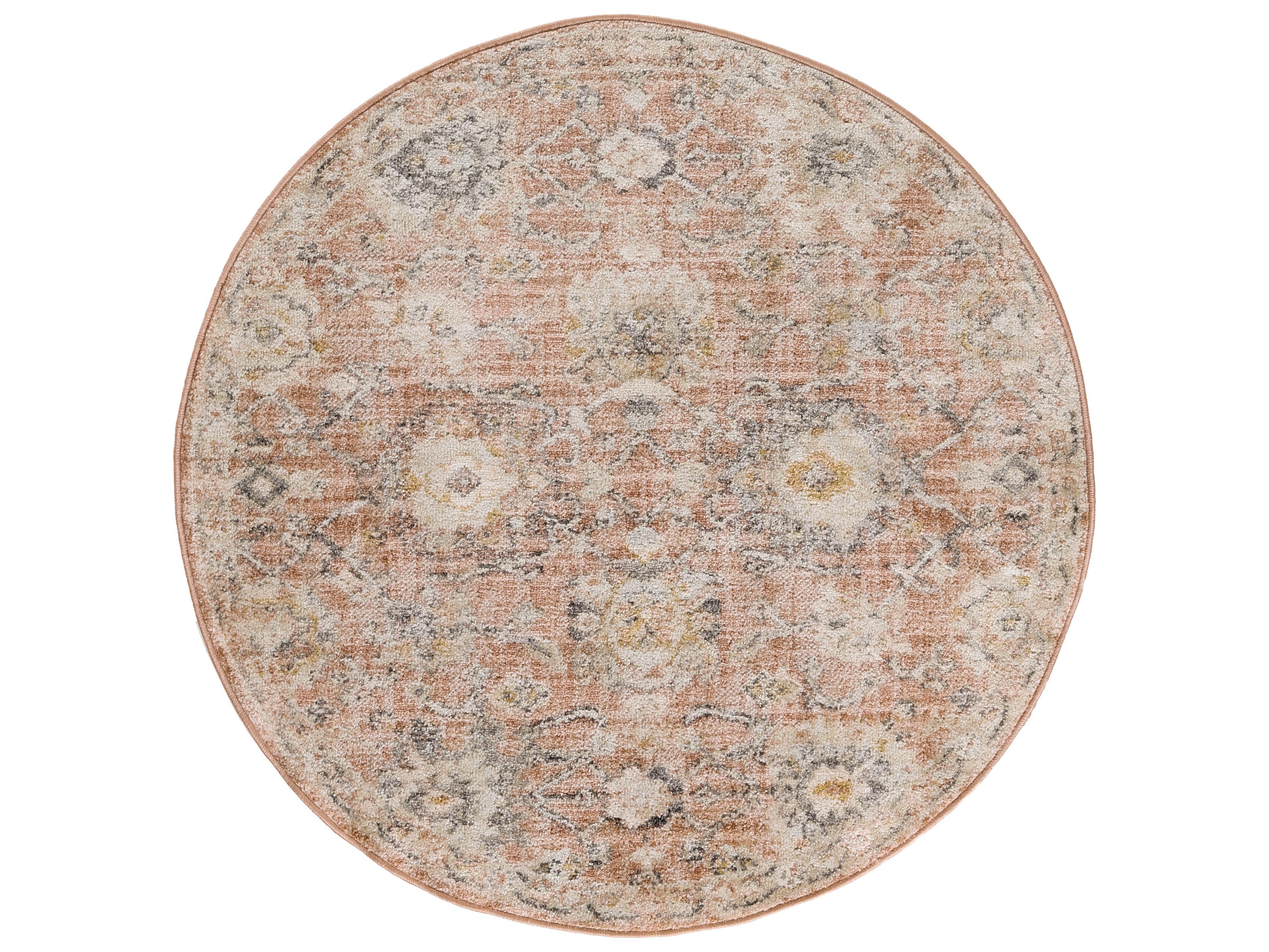 Oushak Home Bordered Area Rug