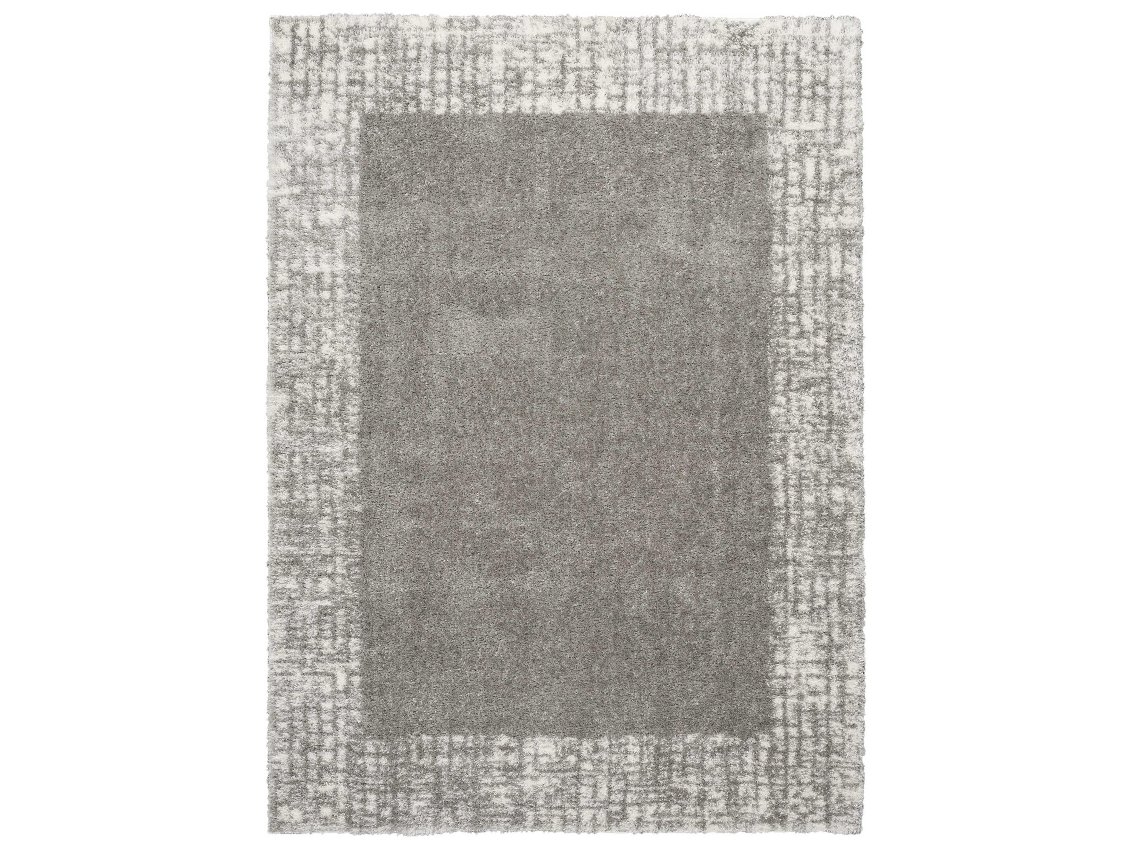 Pacific Shag Bordered Area Rug