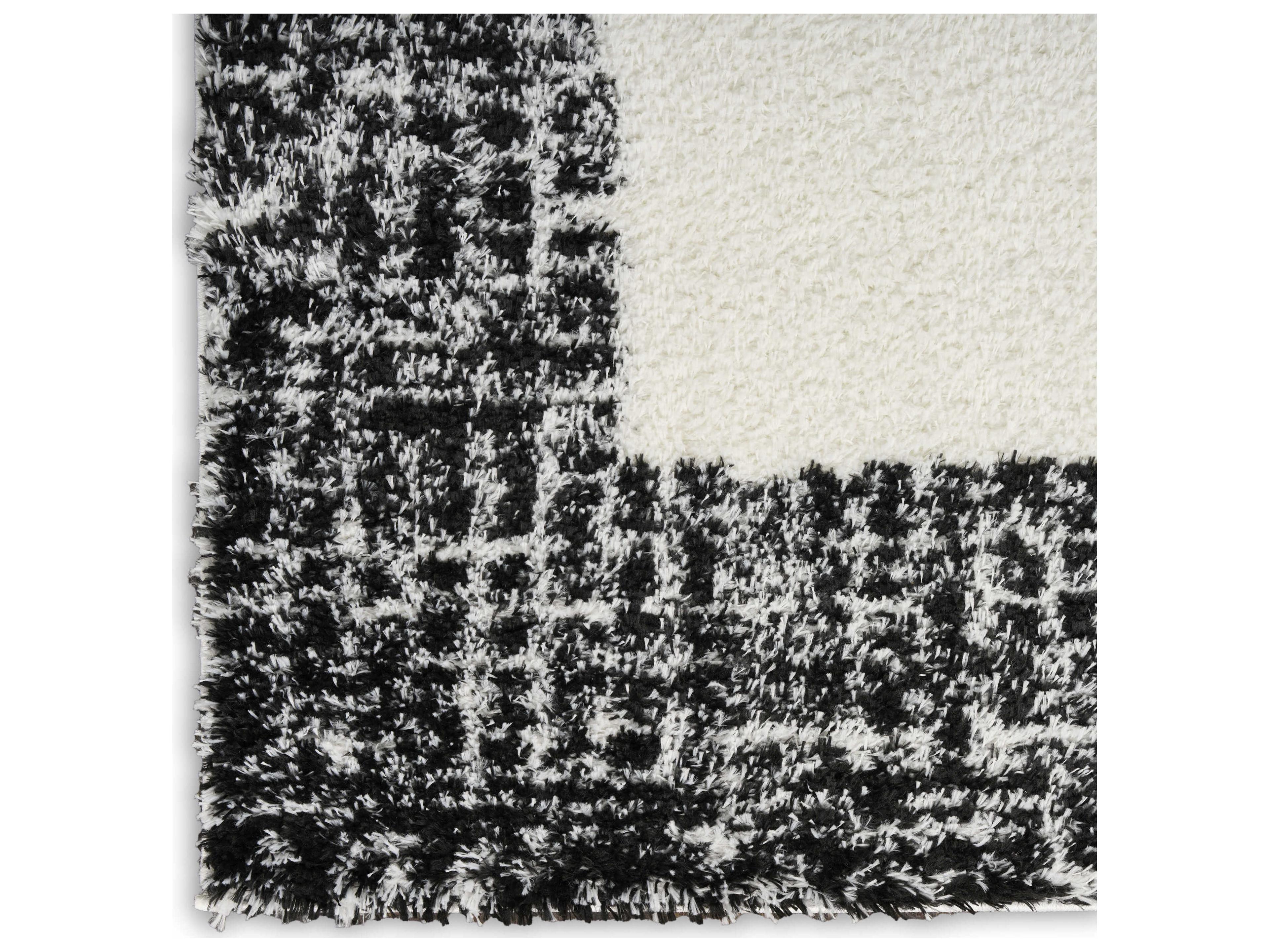 Nourison Pacific Shag Bordered Area Rug