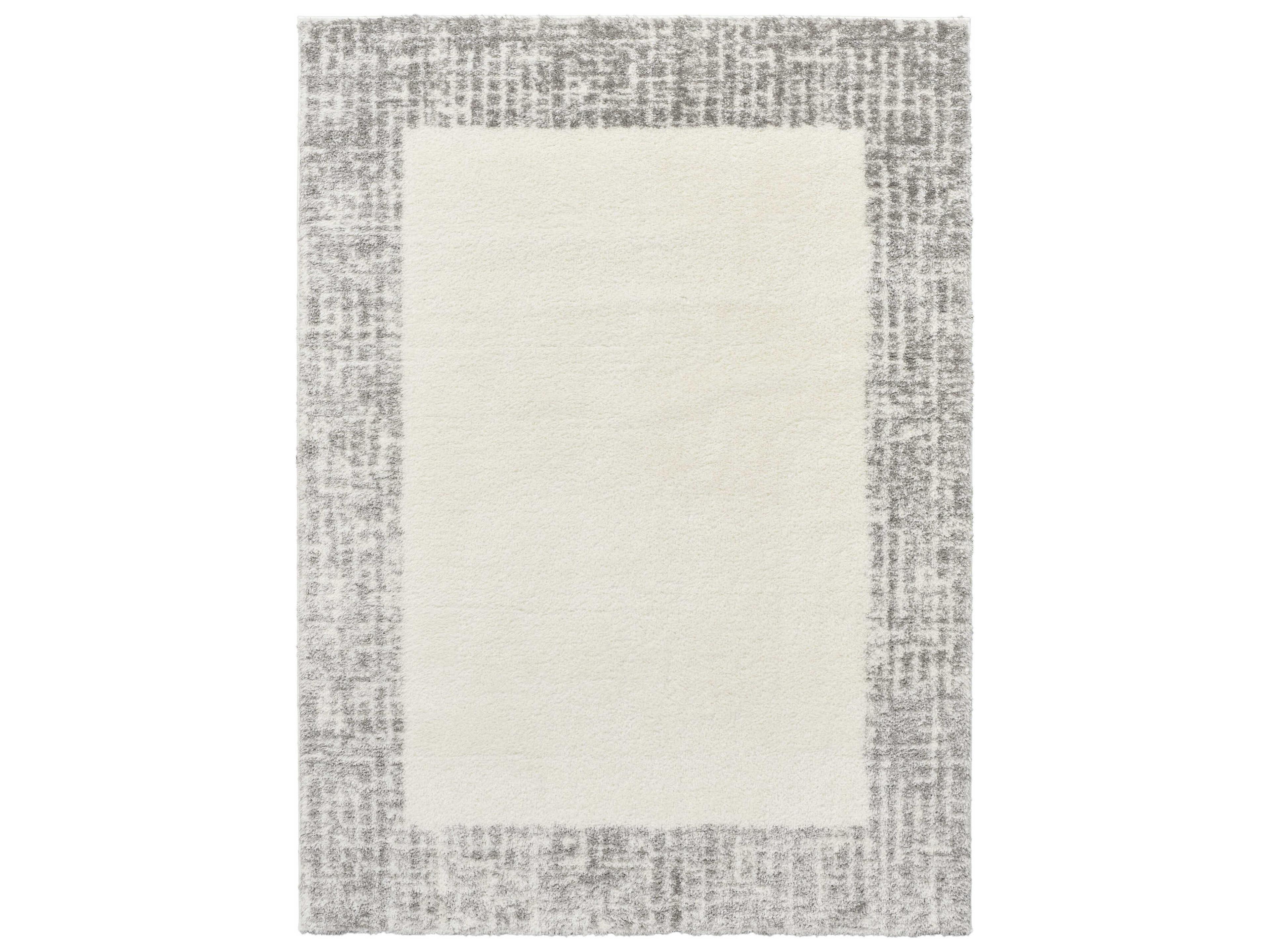 Pacific Shag Bordered Area Rug