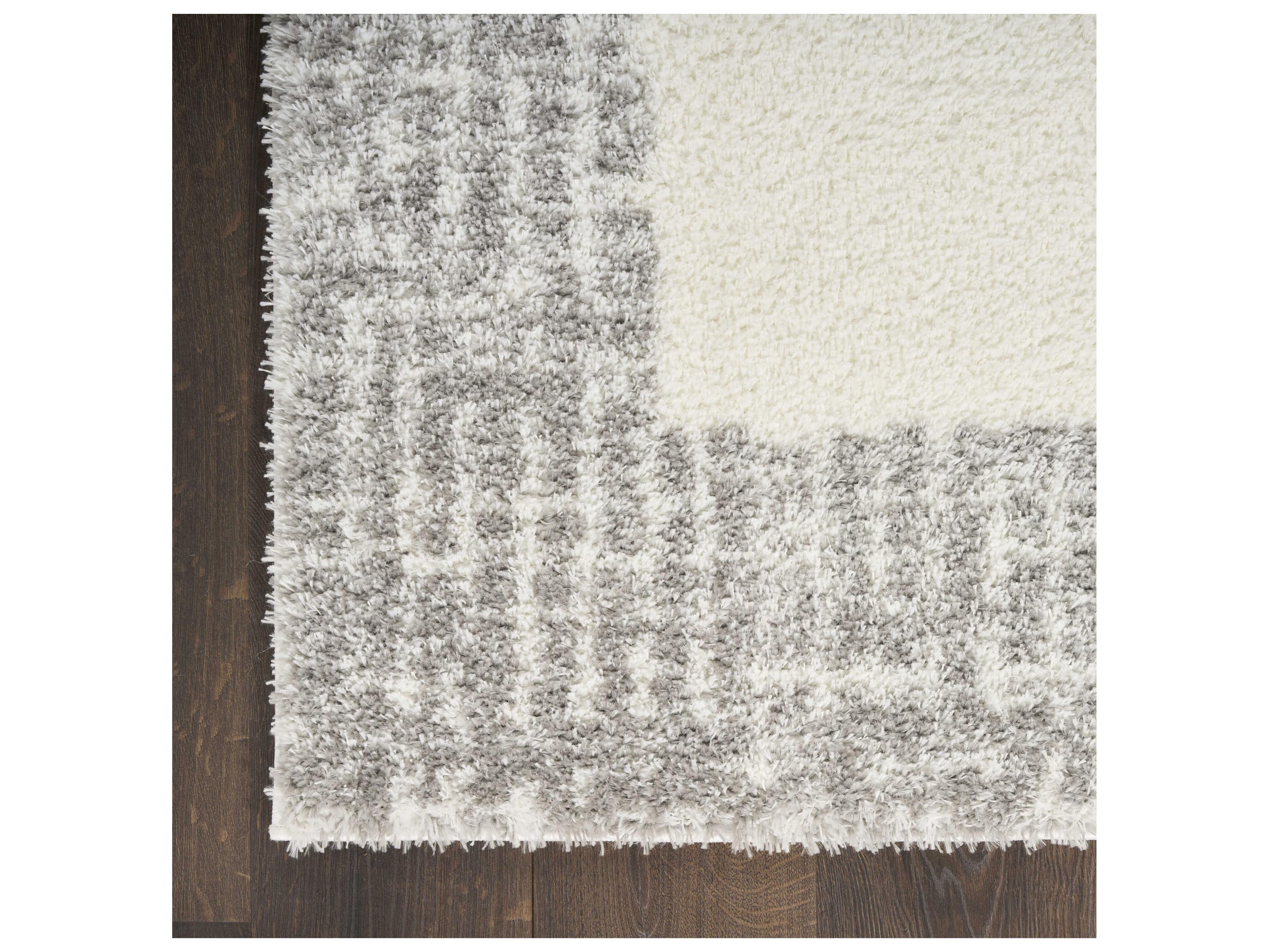 Nourison Pacific Shag Bordered Area Rug