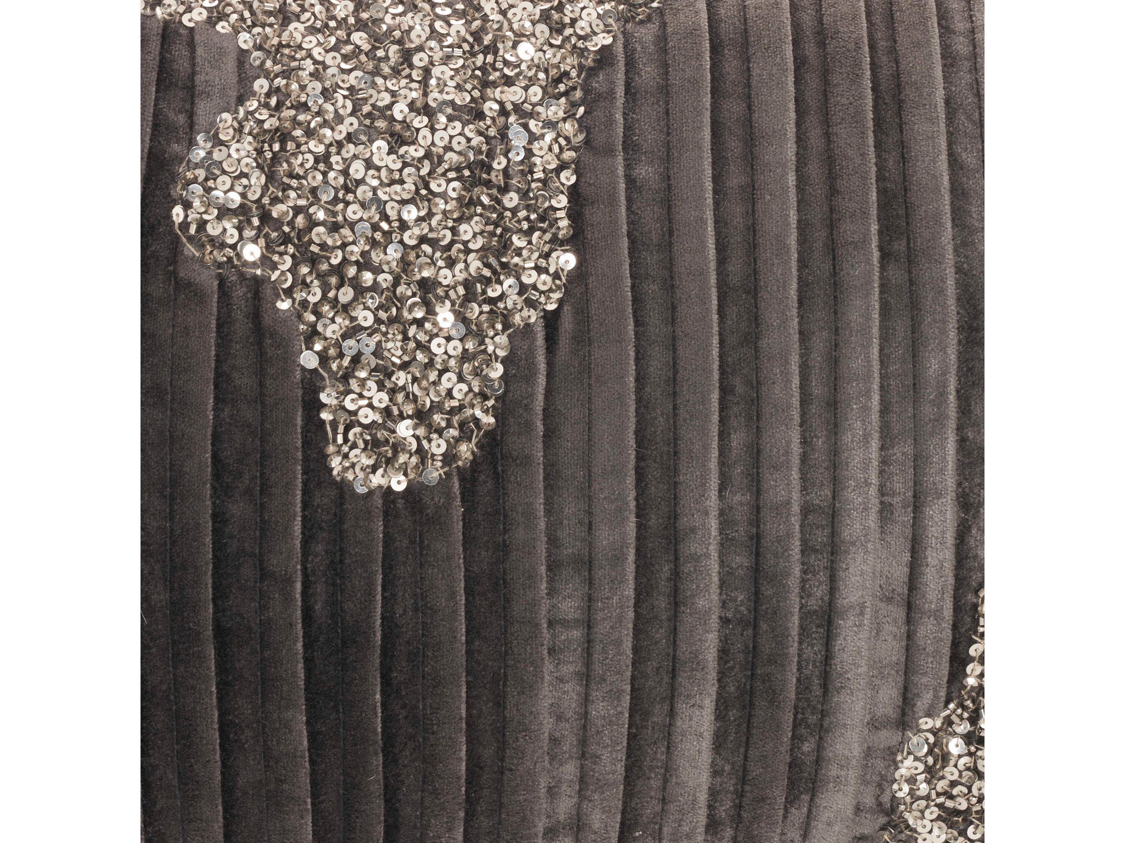 Nourison Mina Victory Sofia Beaded Pleated Pillow