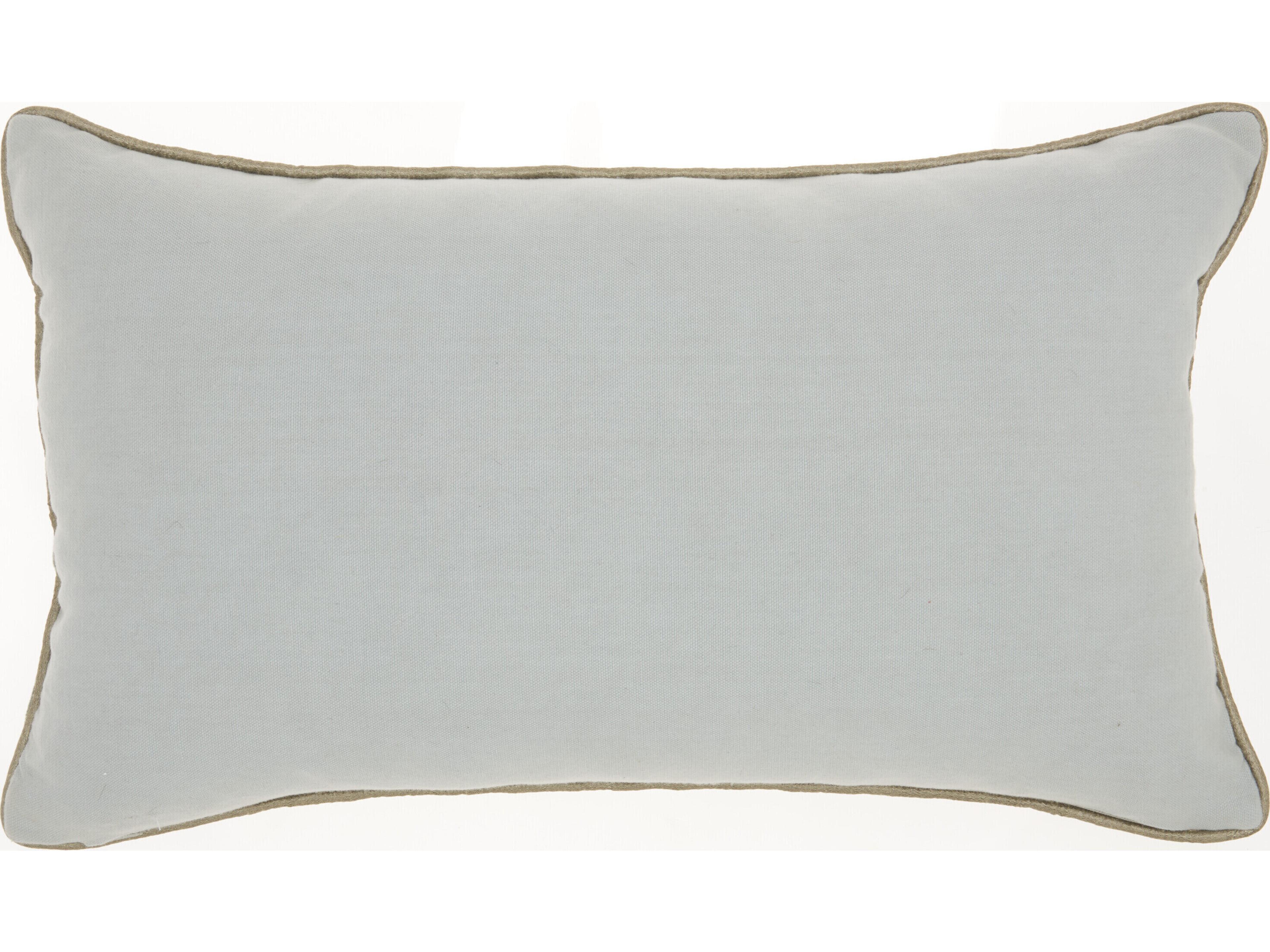 Nourison Mina Victory Sofia Beaded Pleated Pillow