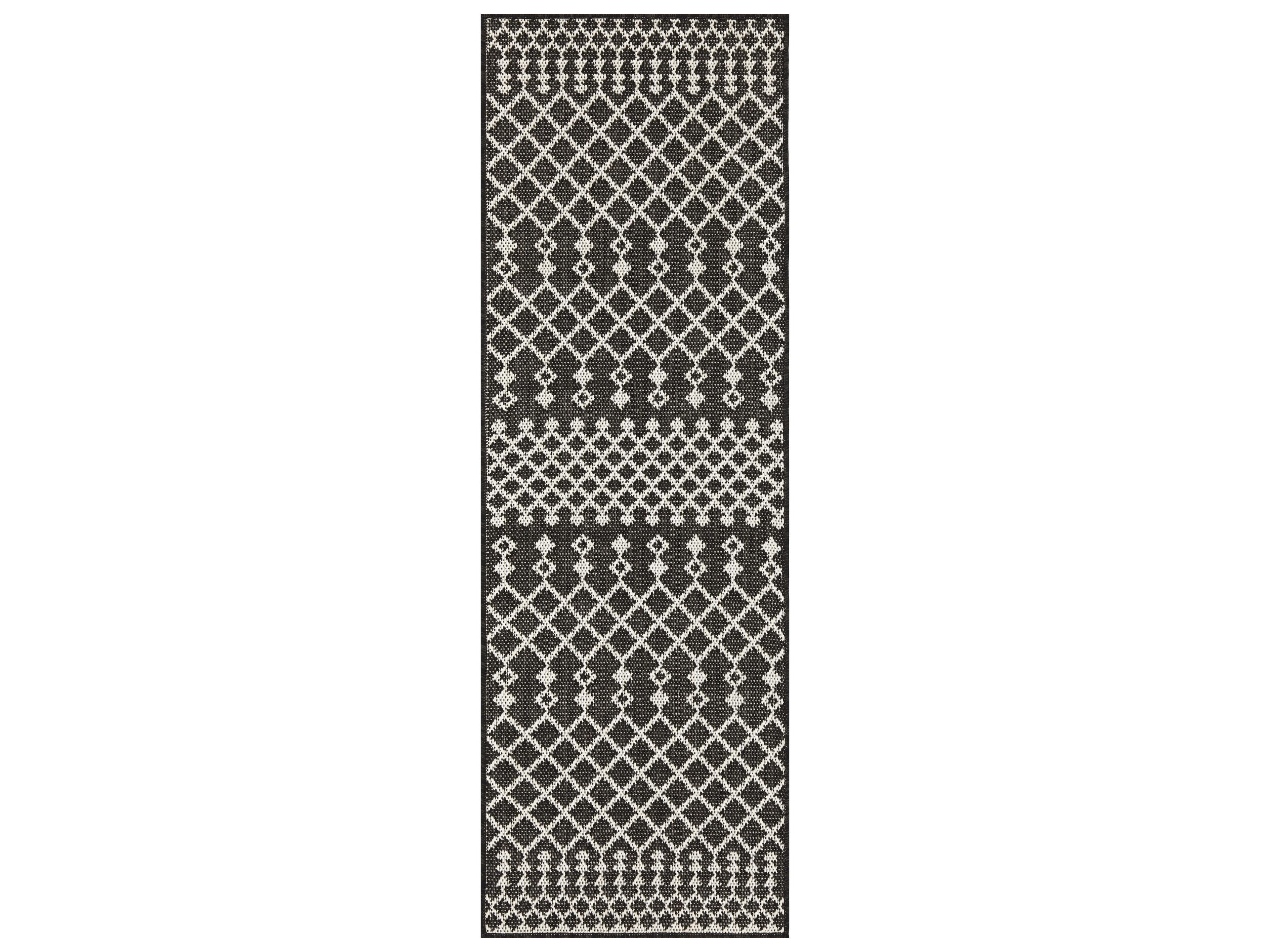 Positano Geometric Runner Area Rug