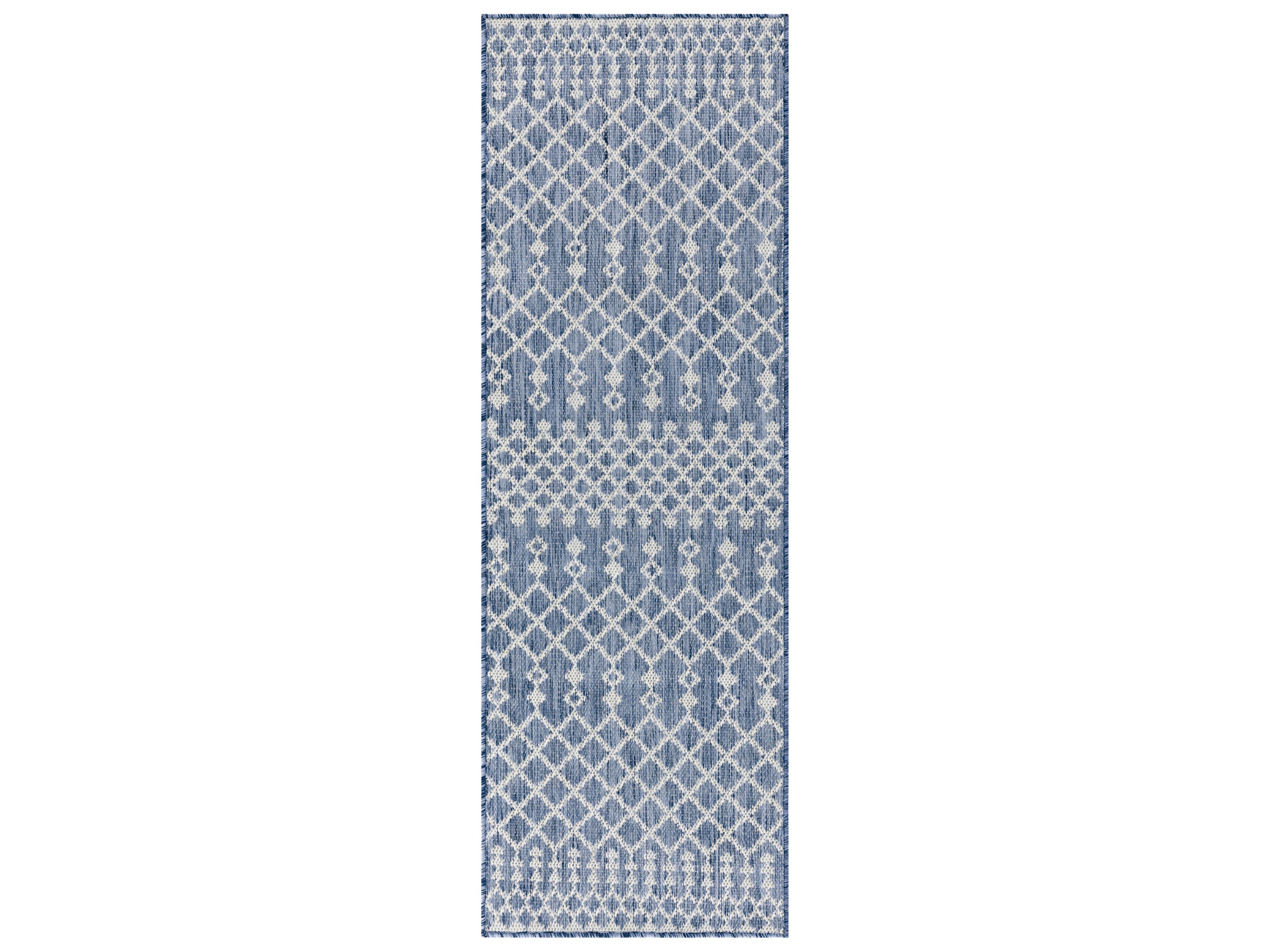 Positano Geometric Runner Area Rug