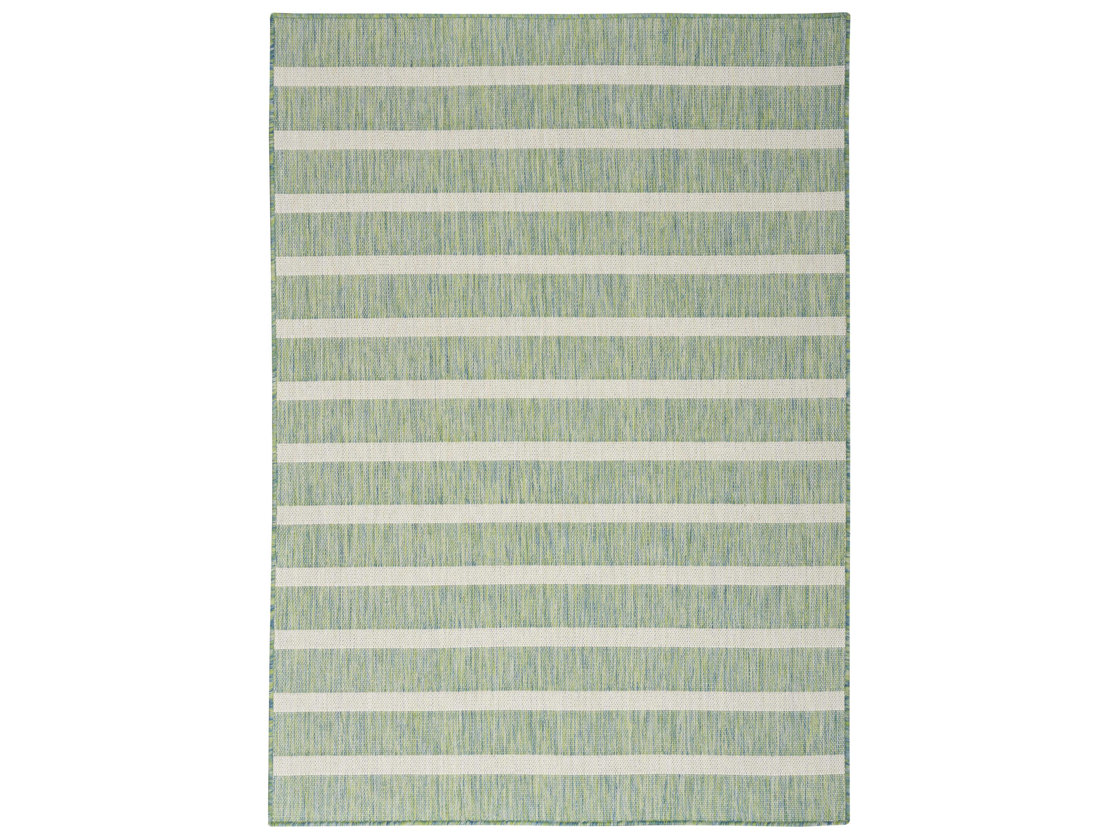 Positano Indoor Outdoor Rug Striped Flatweave