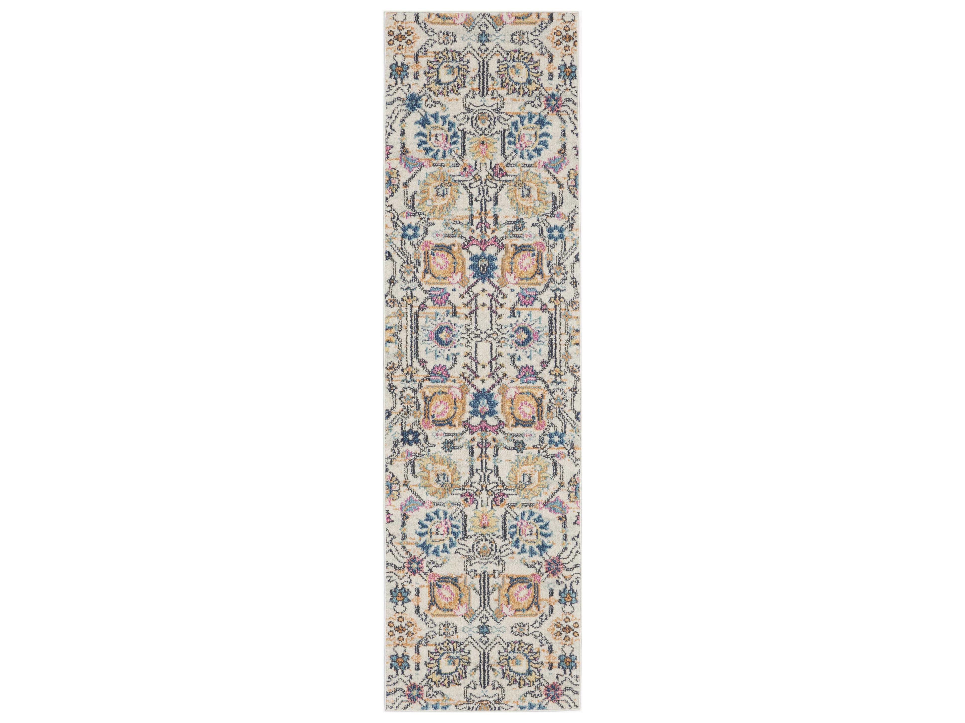 Passion Floral Runner Area Rug