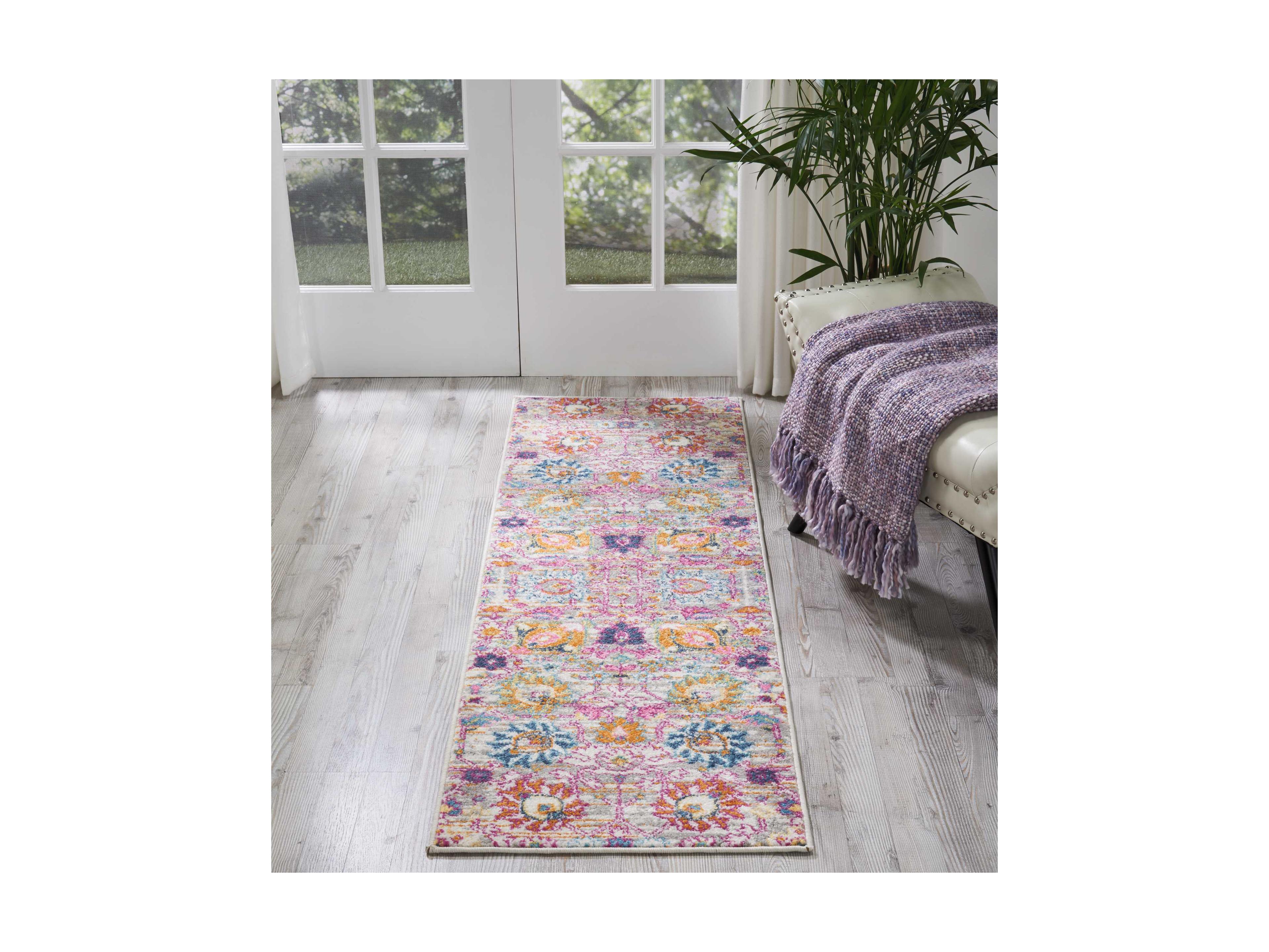 Nourison Passion Floral Runner Area Rug