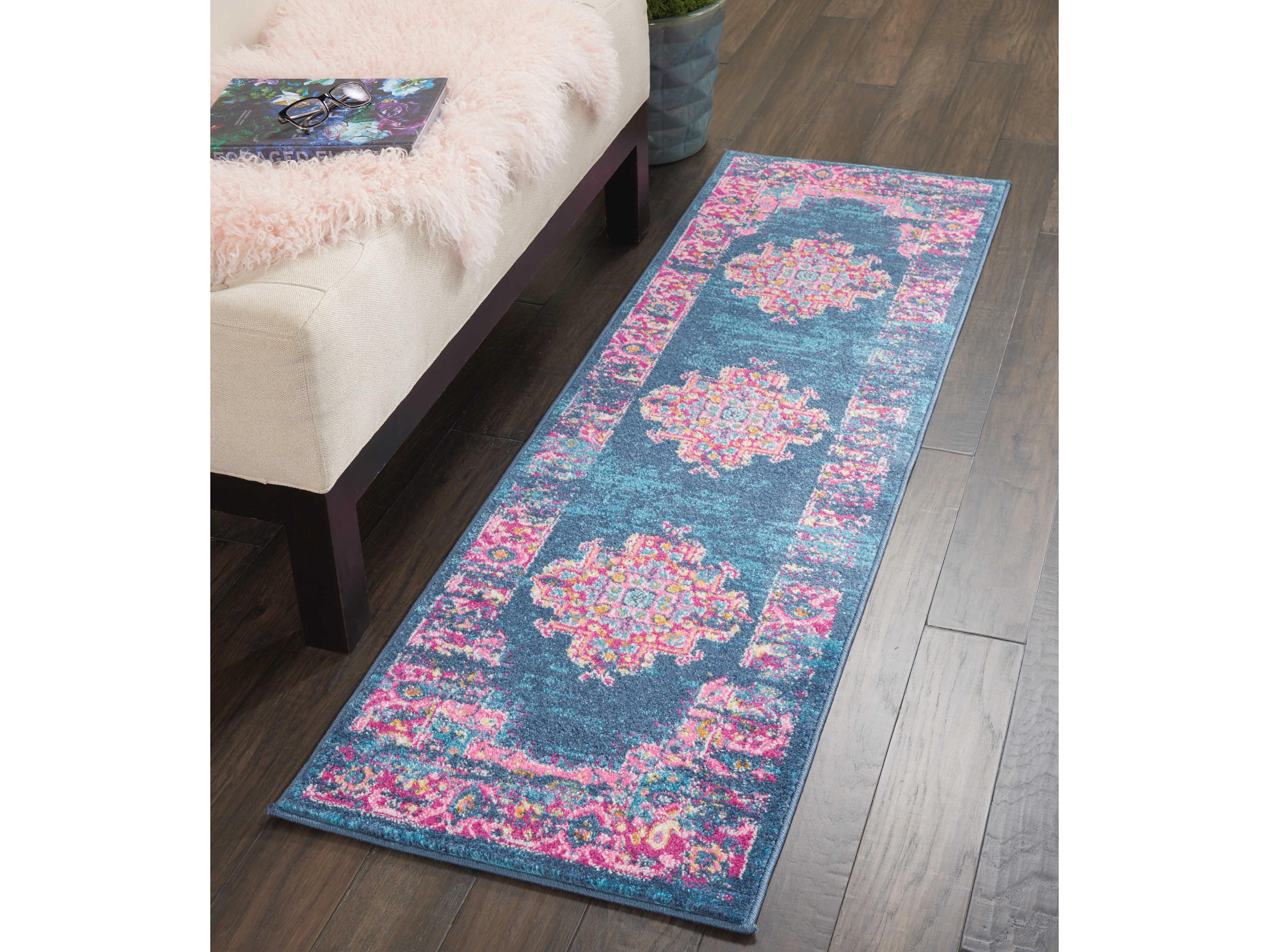 Nourison Passion Bordered Runner Area Rug