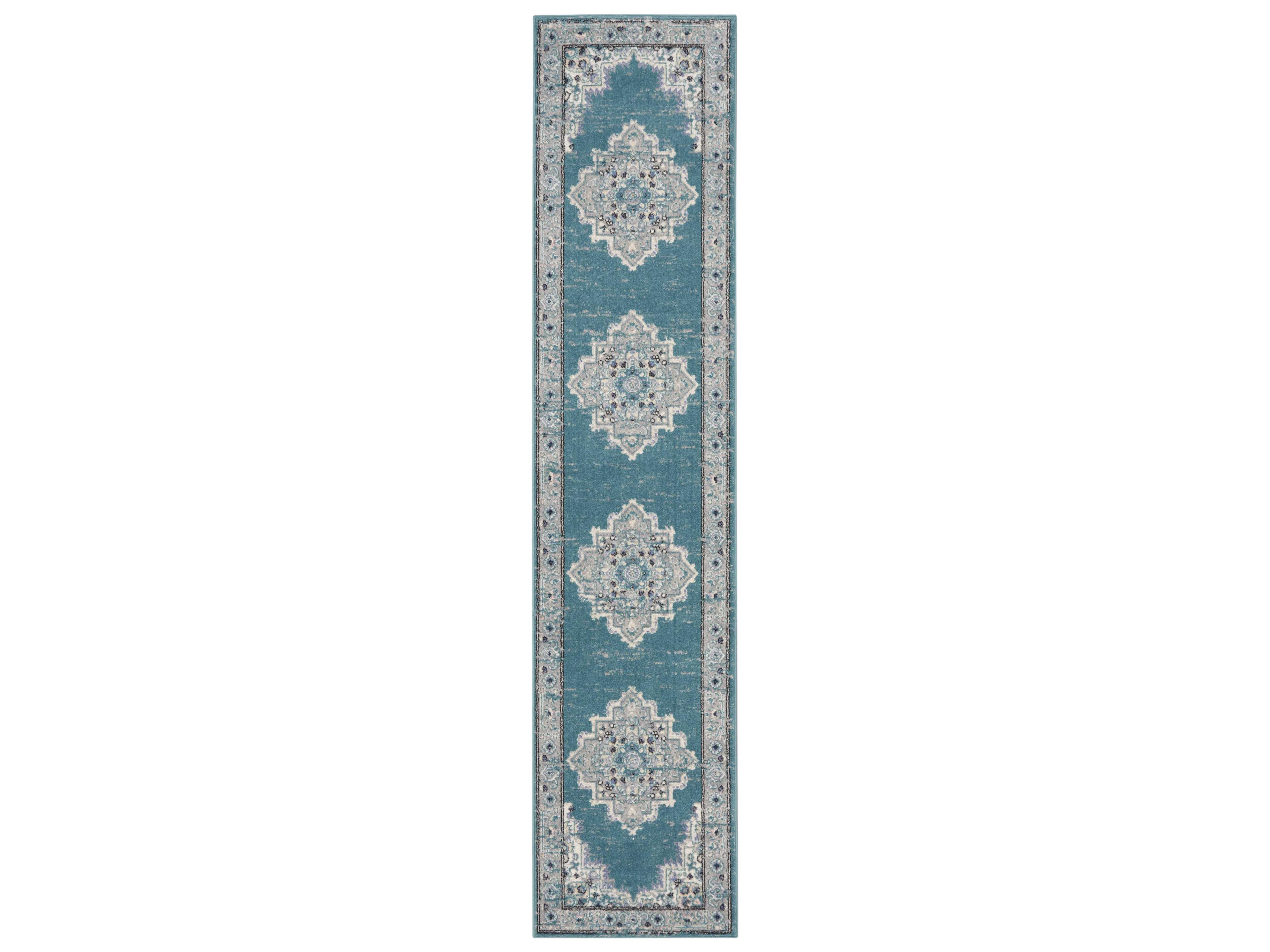 Passion Bordered Runner Area Rug