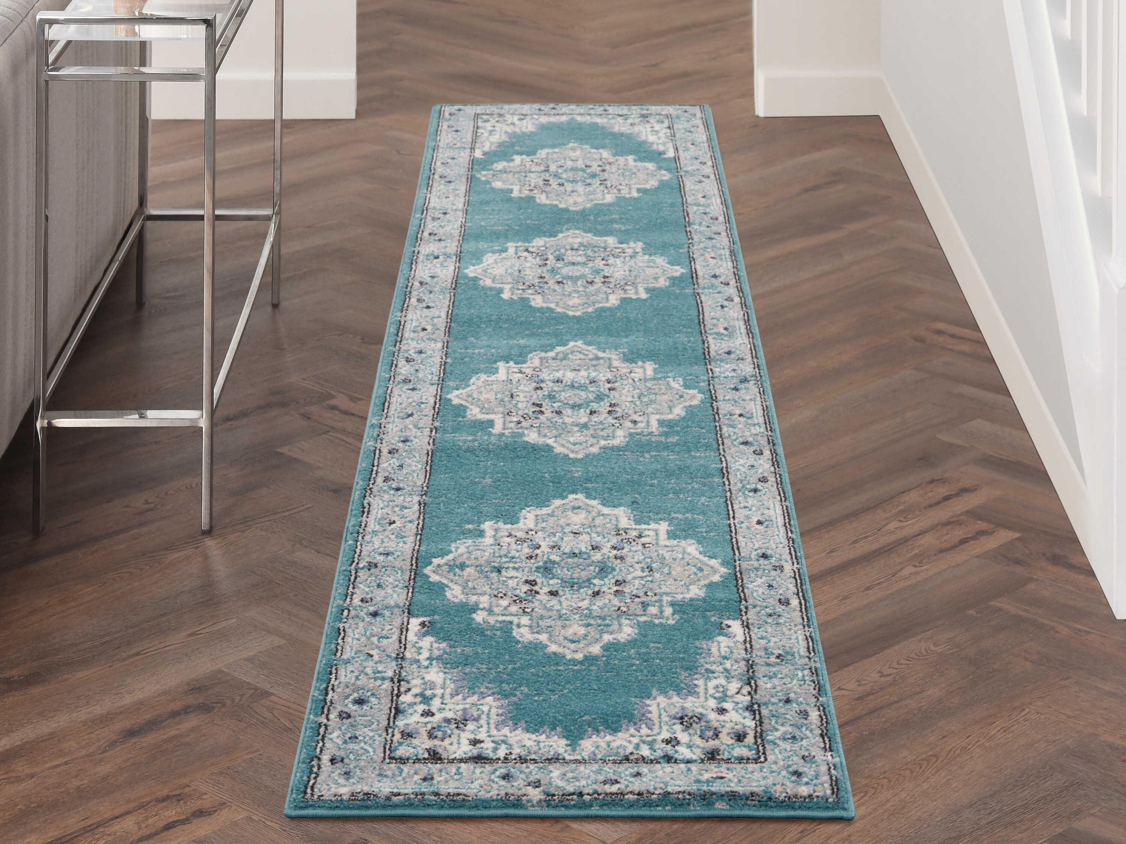 Nourison Passion Bordered Runner Area Rug