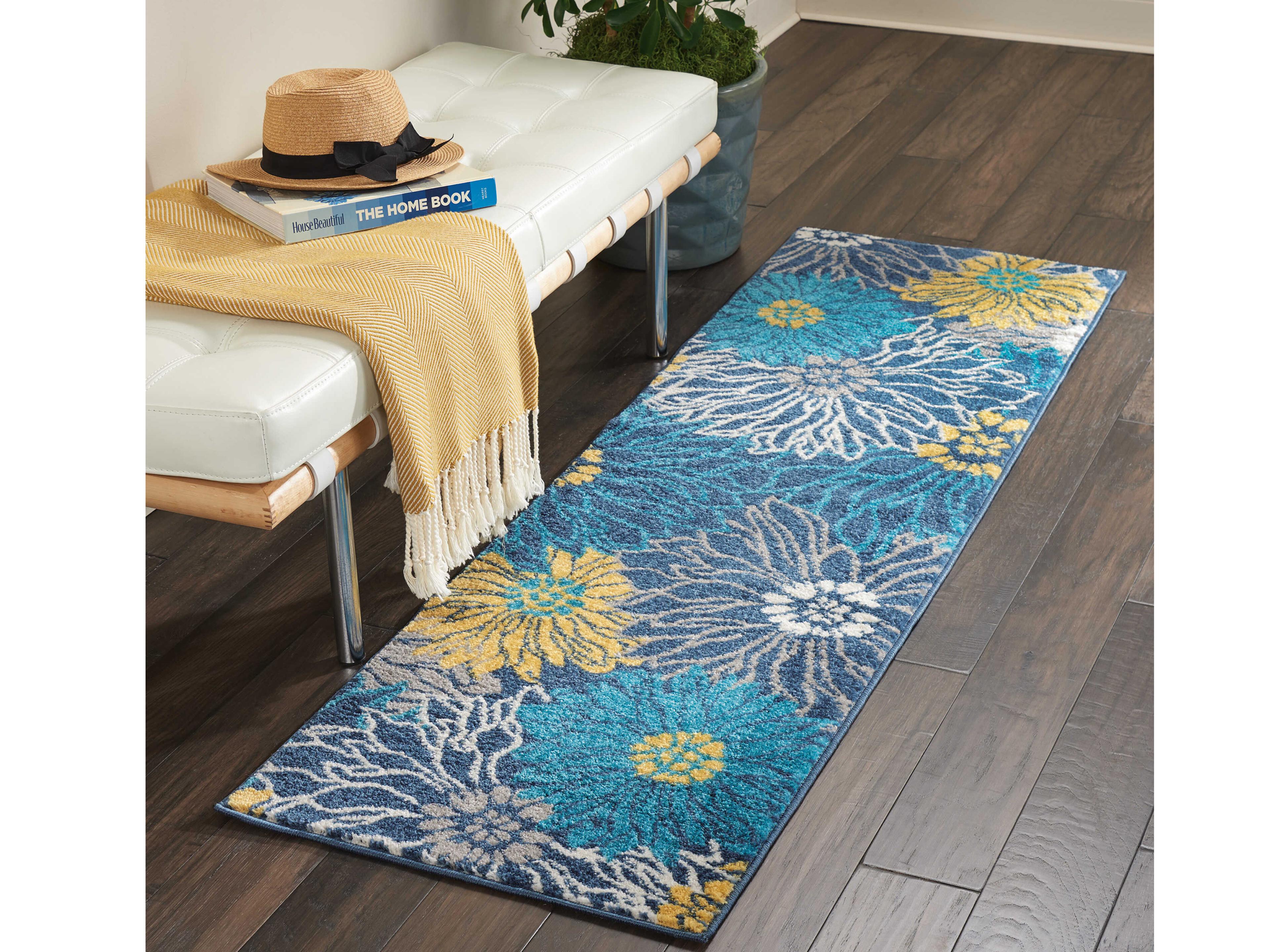Nourison Passion Floral Runner Area Rug