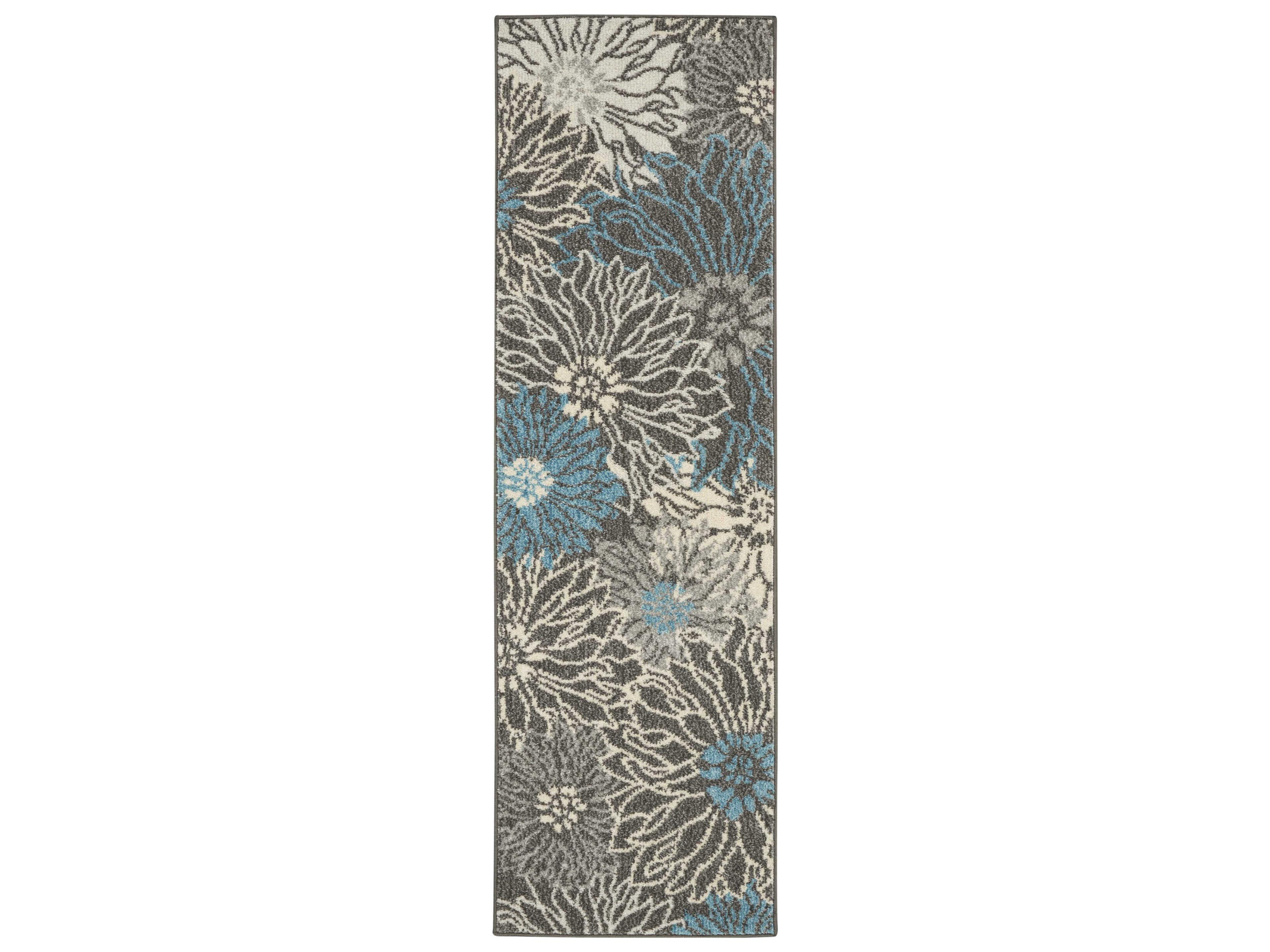 Passion Floral Runner Area Rug
