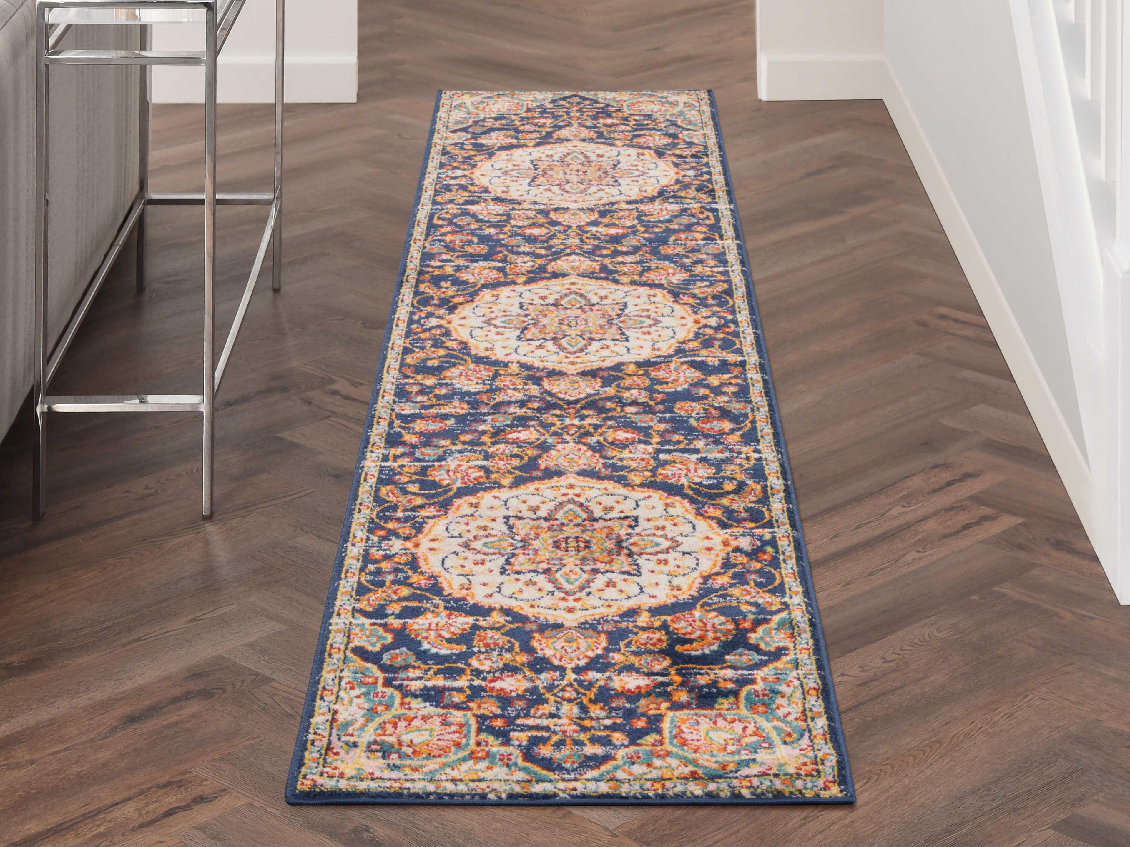 Nourison Passion Bordered Runner Area Rug