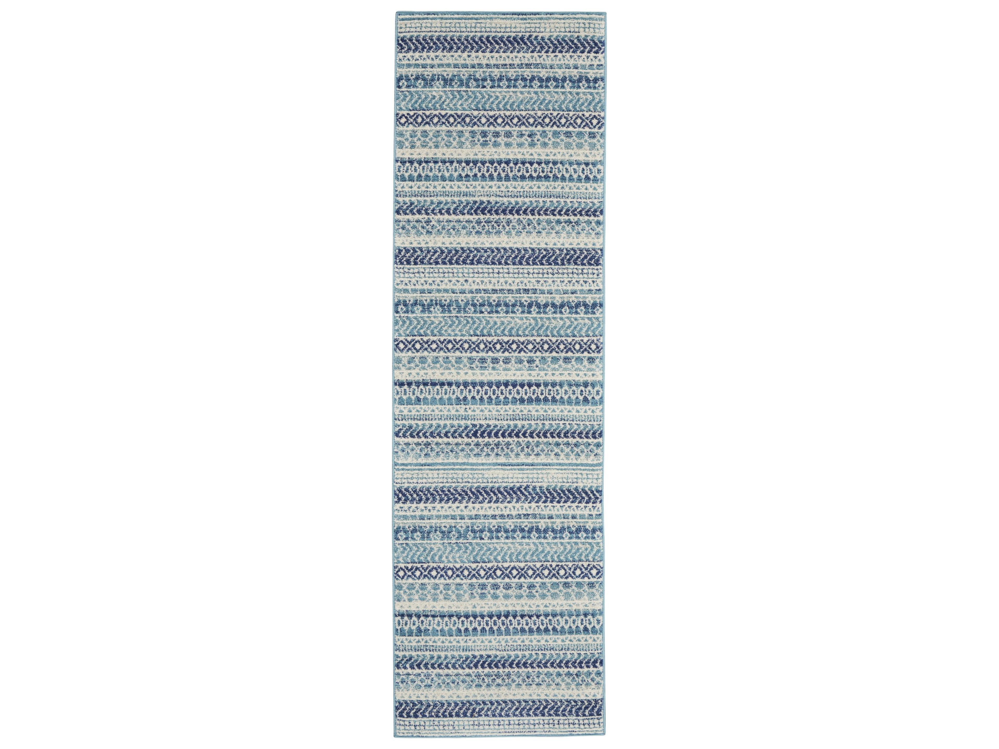 Nourison Passn Geometric Runner Area Rug