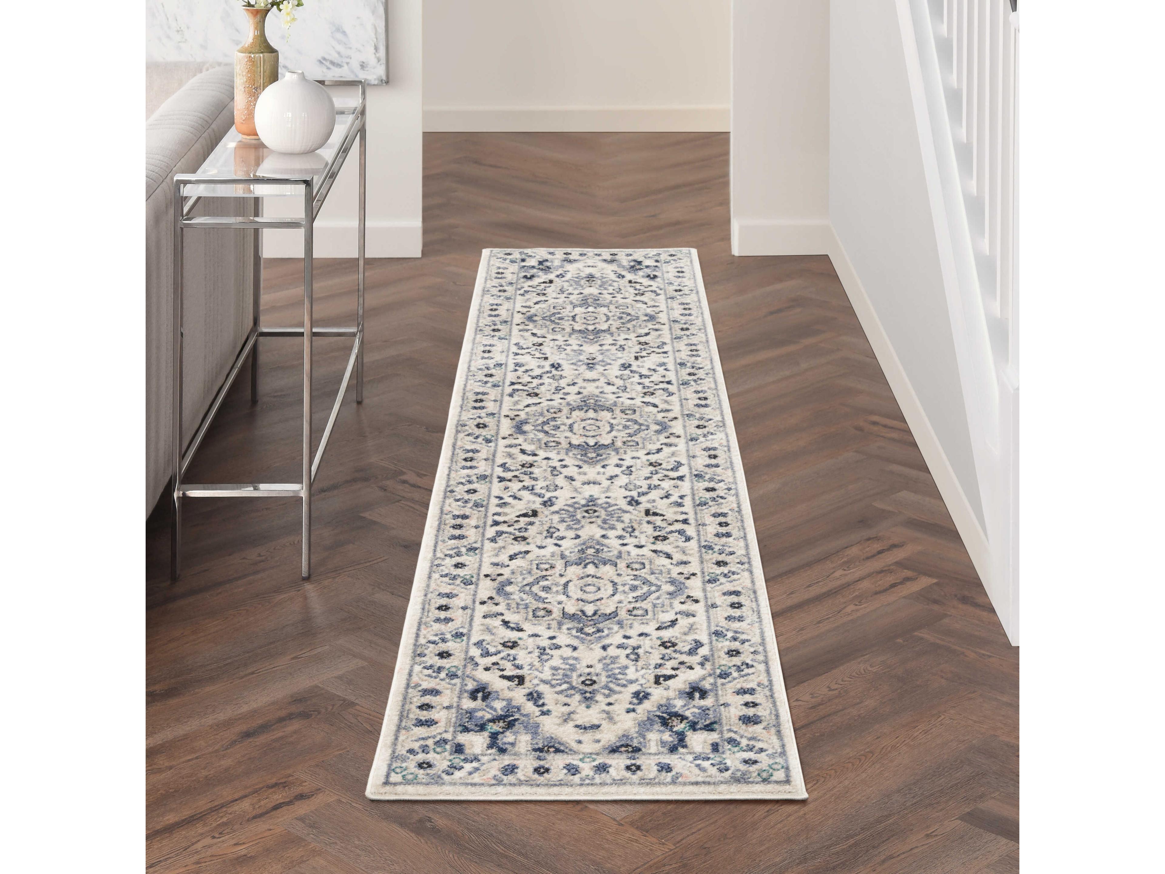 Nourison Passion Bordered Runner Area Rug