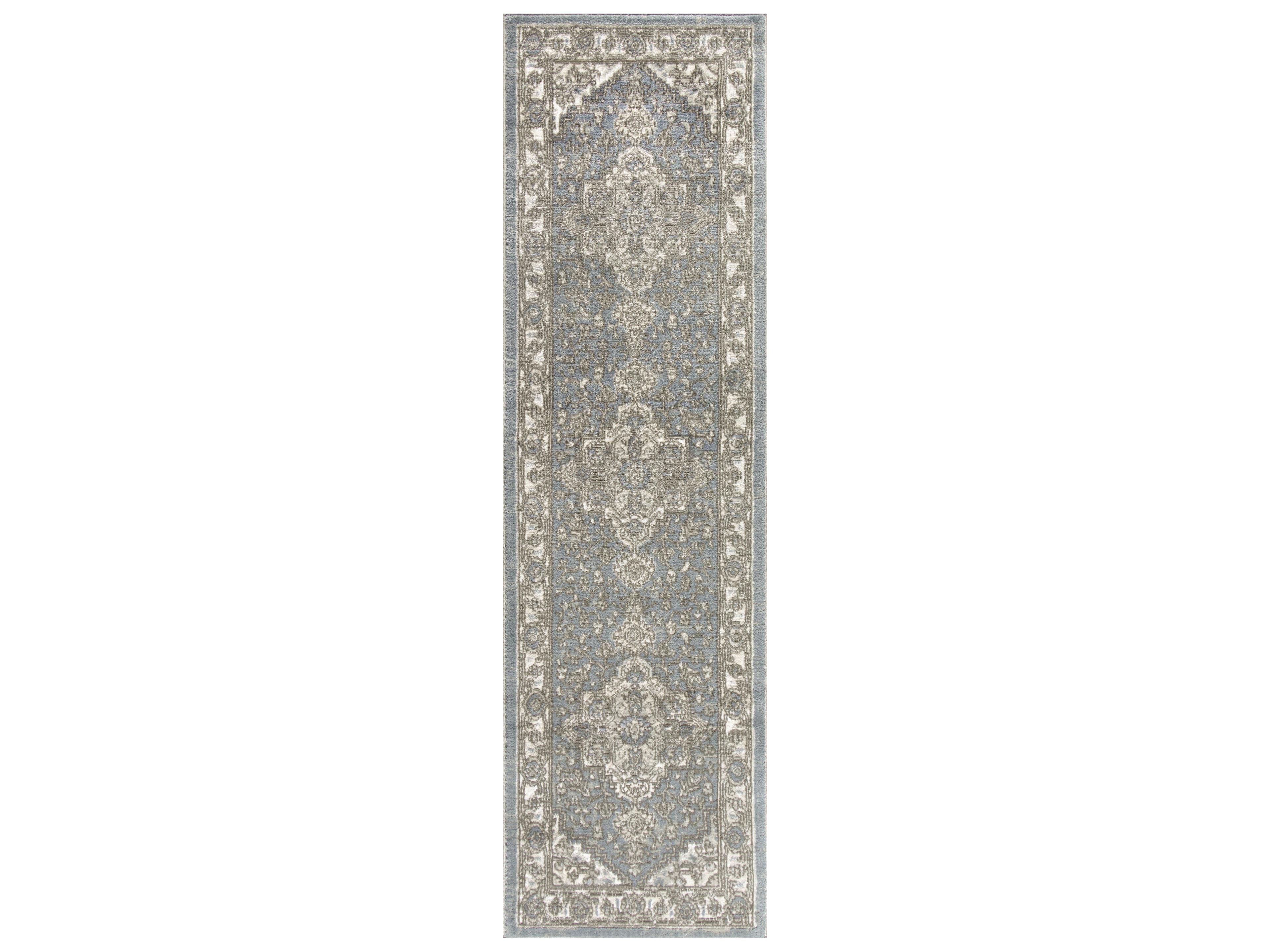 Nourison Quarr Bordered Runner Area Rug