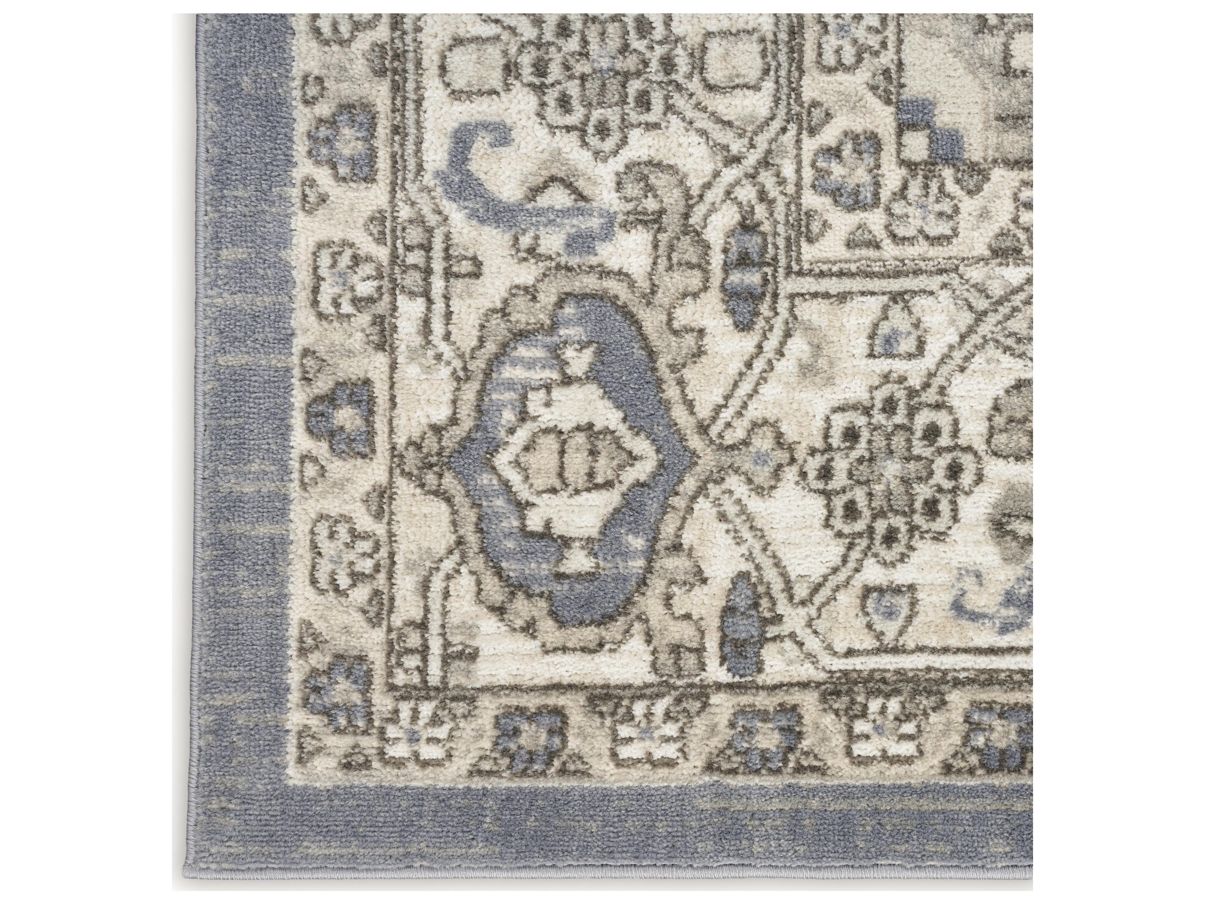Nourison Quarr Bordered Runner Area Rug