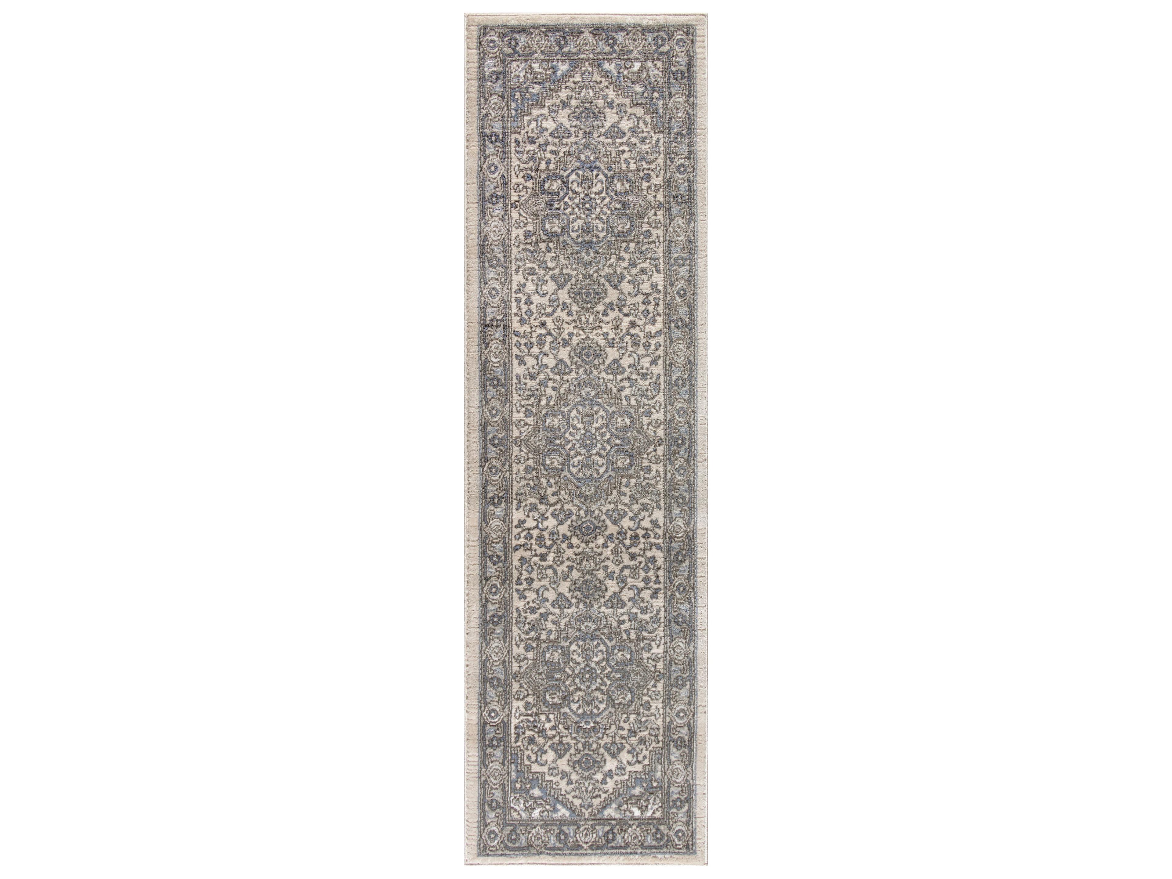 Quarr Bordered Runner Area Rug