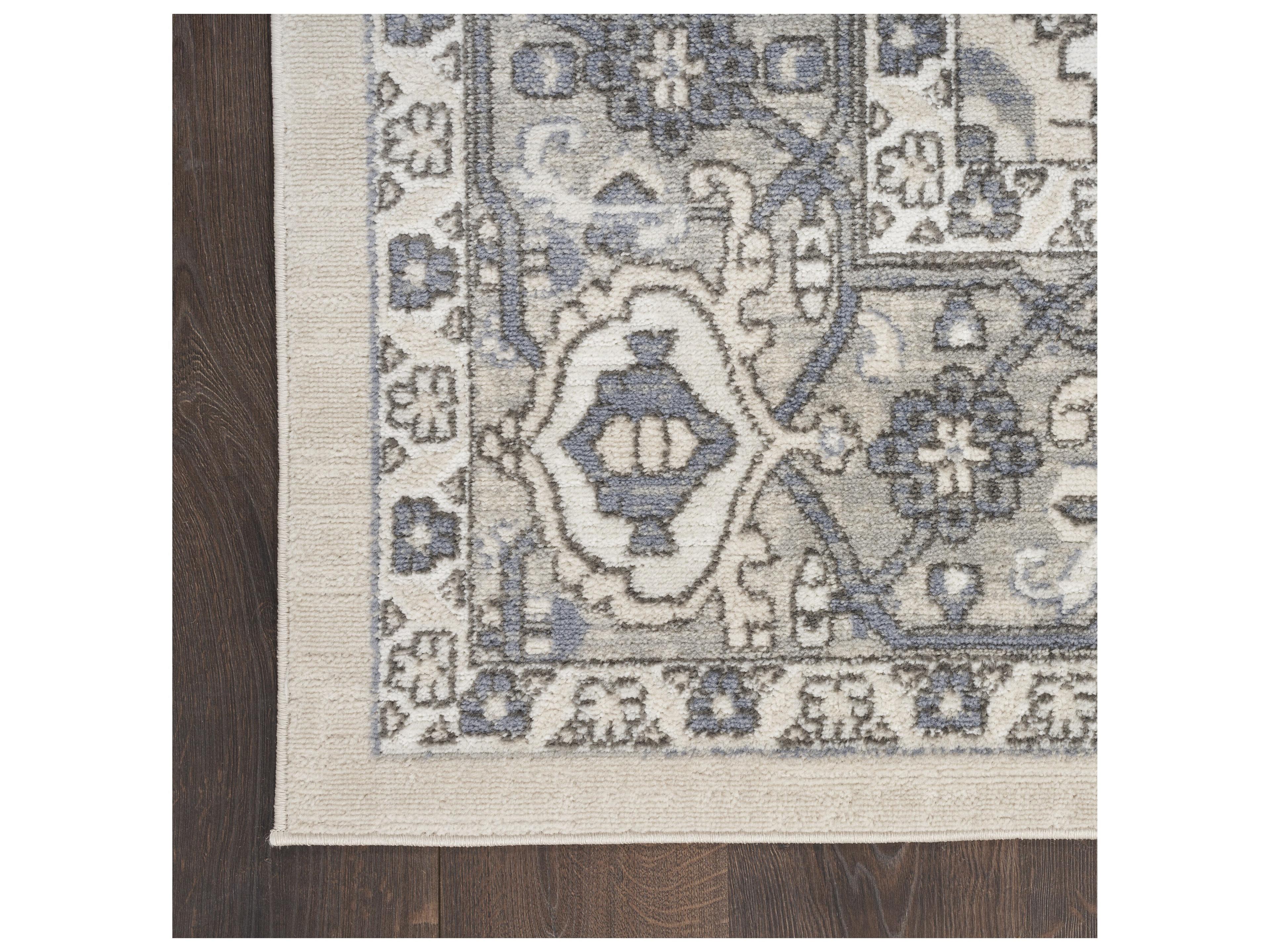 Nourison Quarr Bordered Runner Area Rug