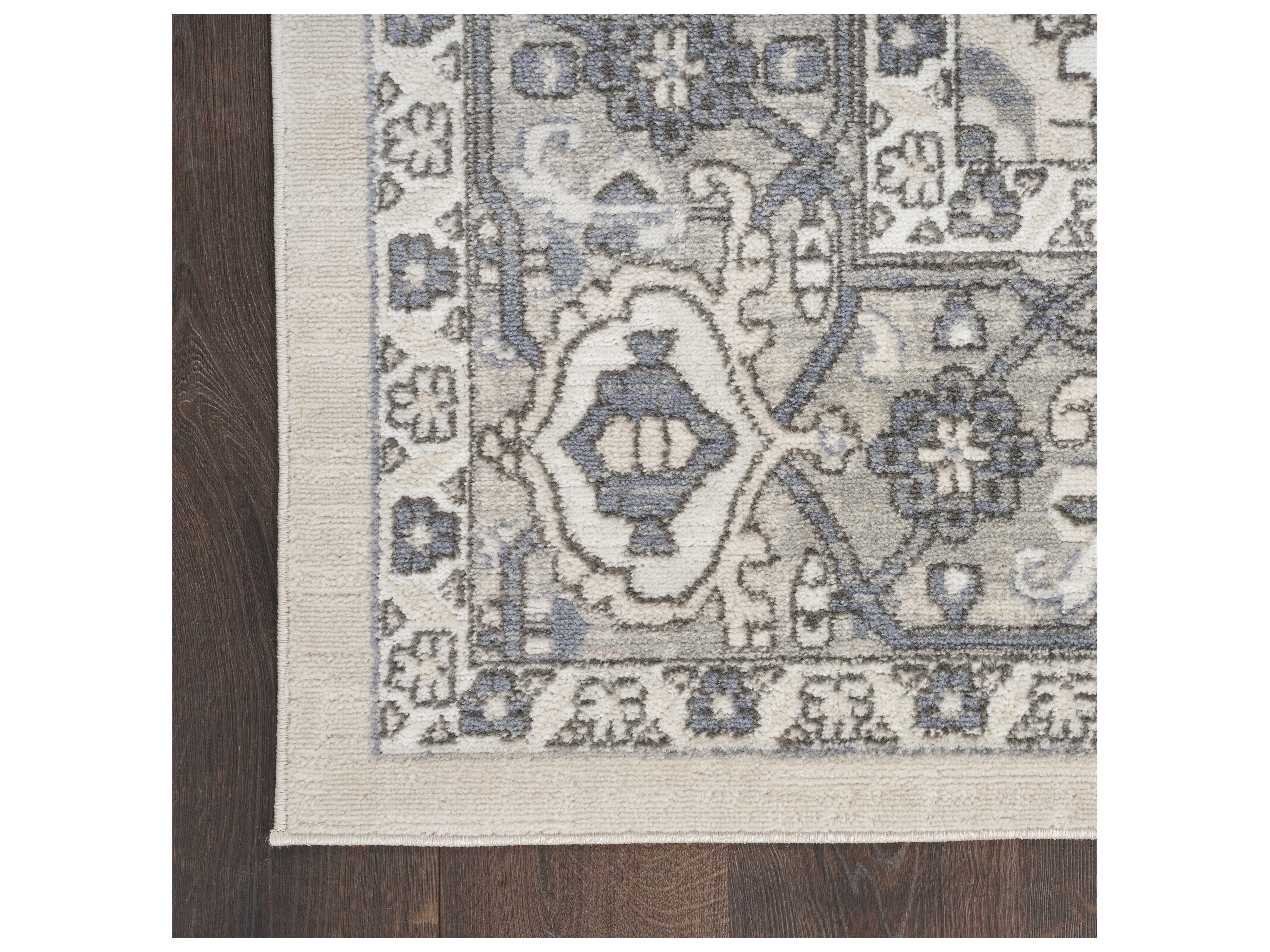 Nourison Quarr Bordered Runner Area Rug