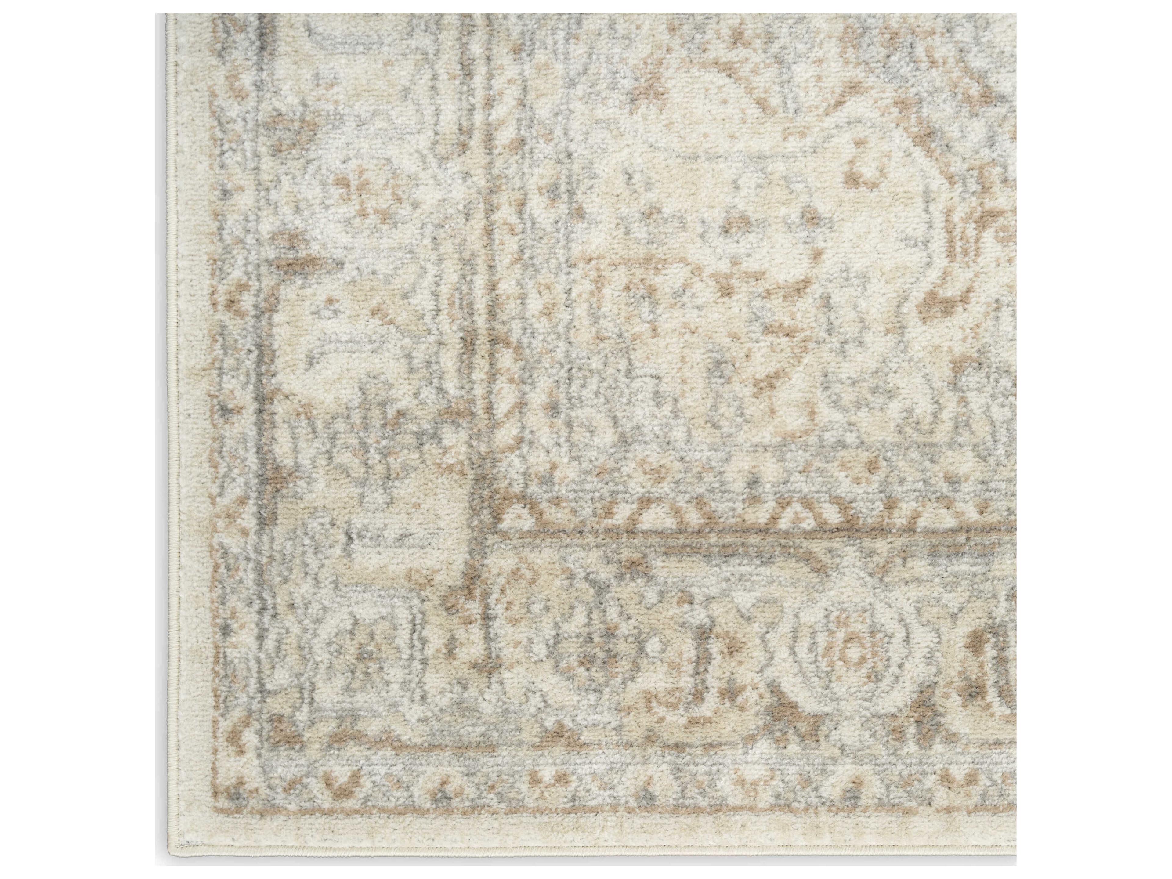 Nourison Quarry Bordered Runner Area Rug