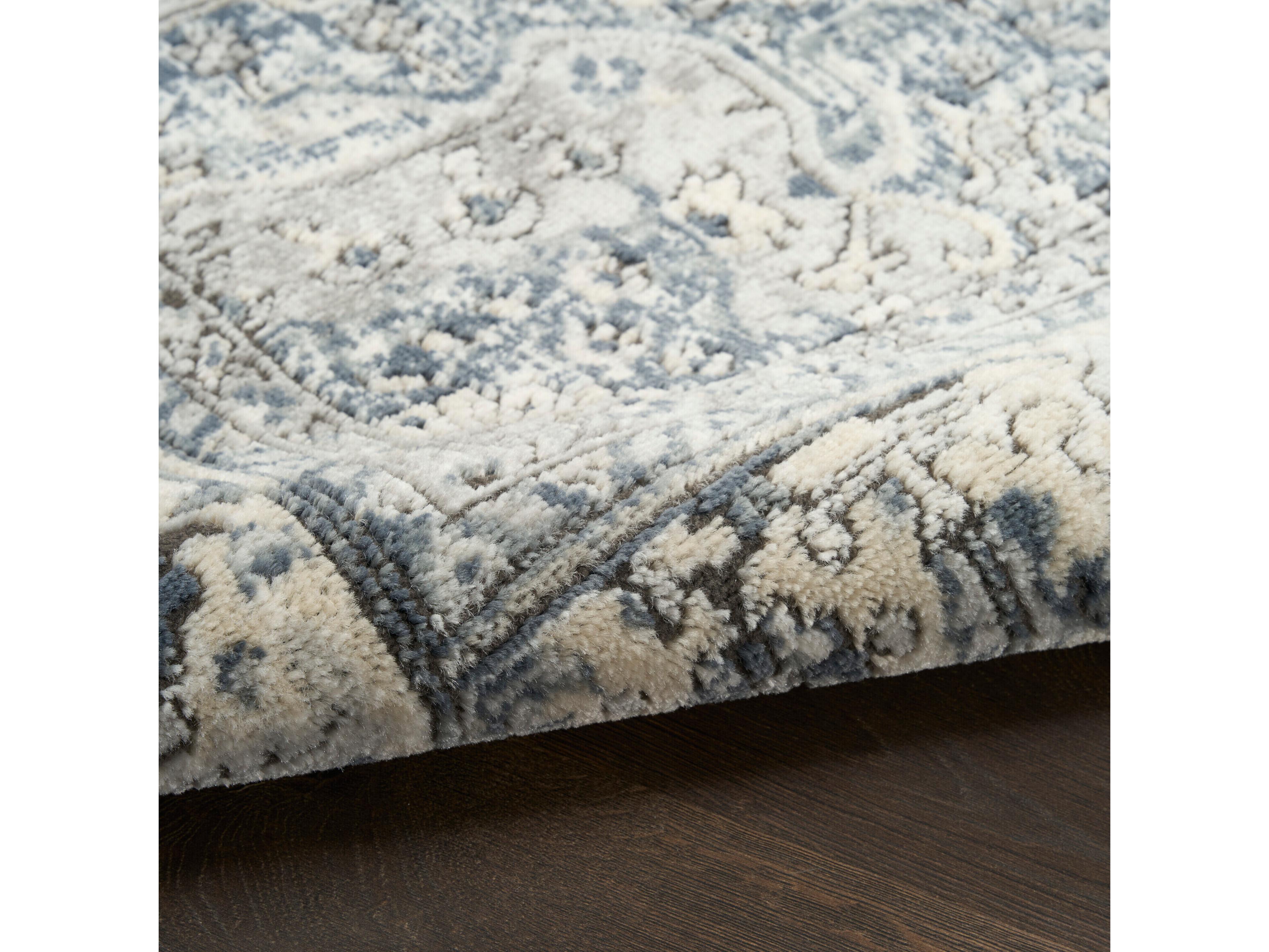 Nourison Quarry Bordered Runner Area Rug