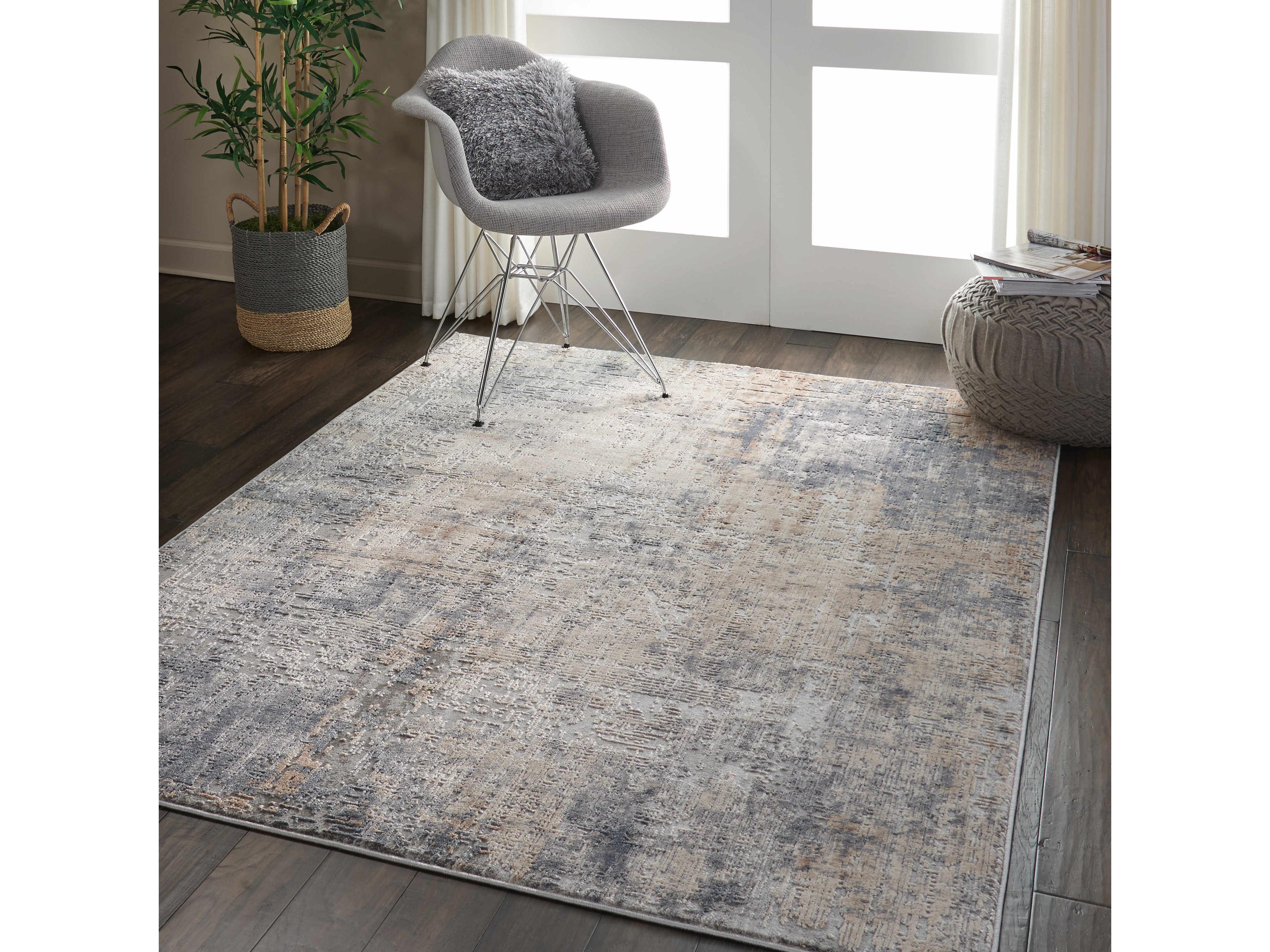 Nourison Rustic Textures Abstract Area Rug