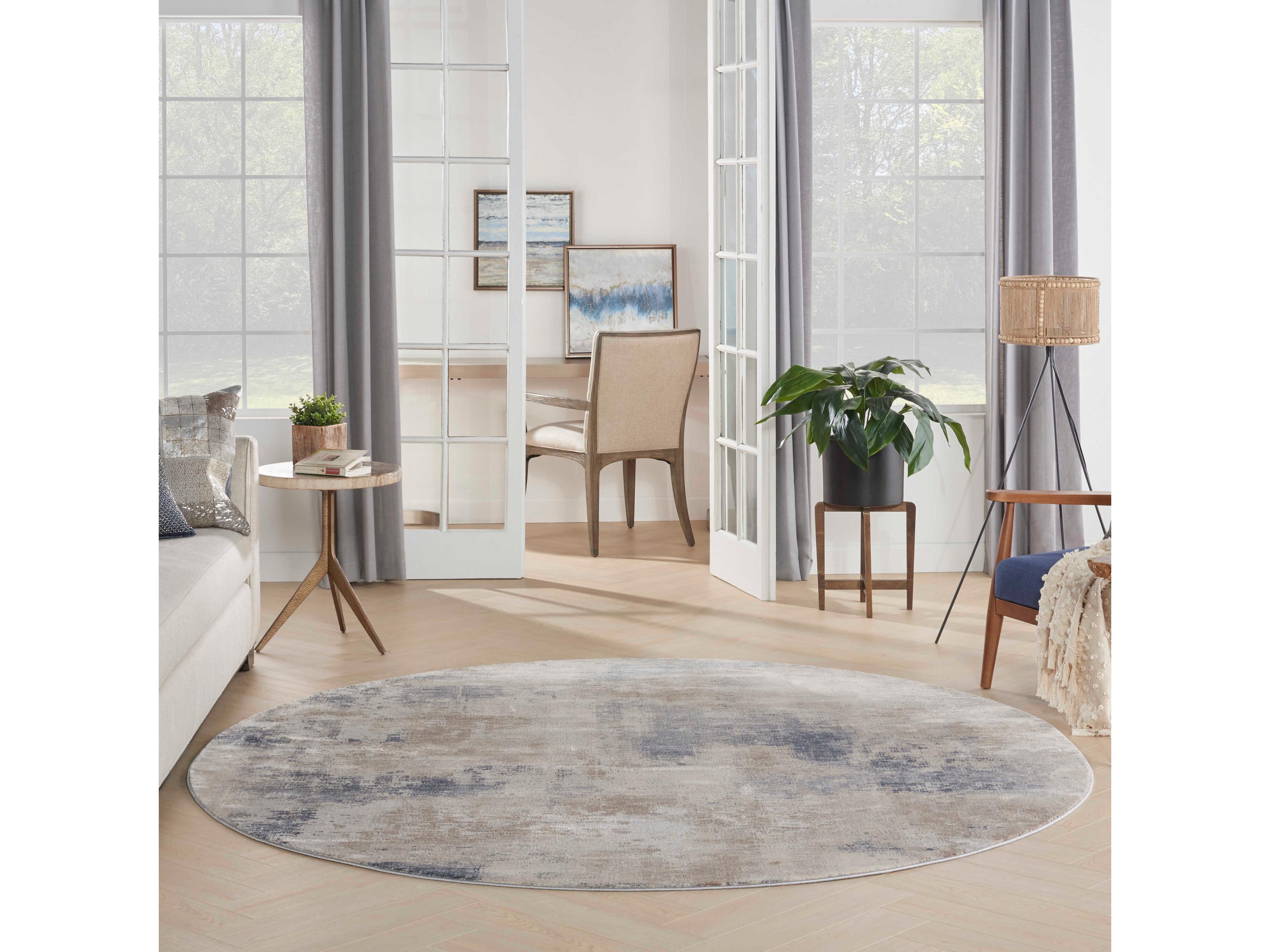 Nourison Rustic Textures Abstract Area Rug