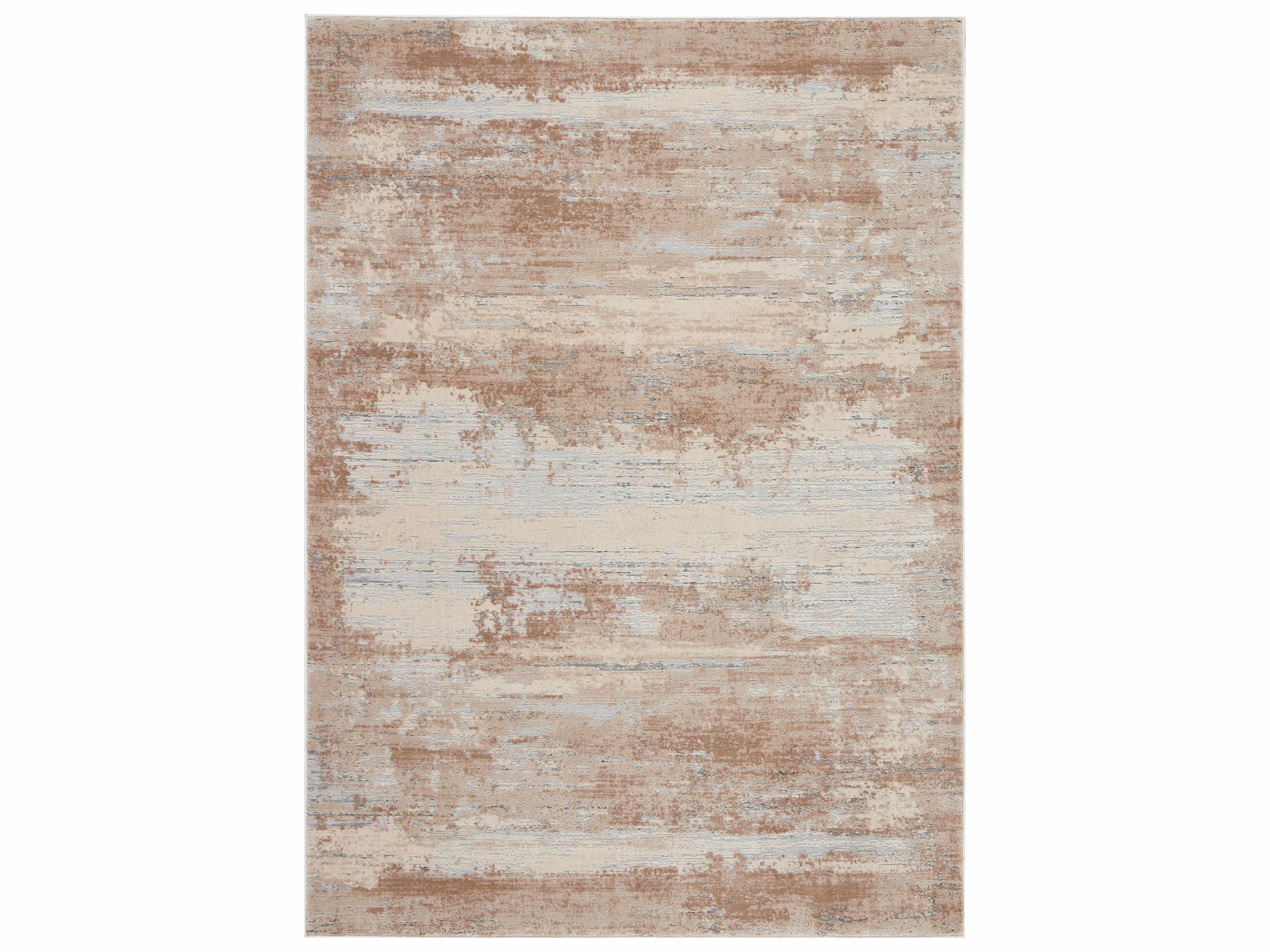 Rustic Textures Area Rug Beige Abstract Modern