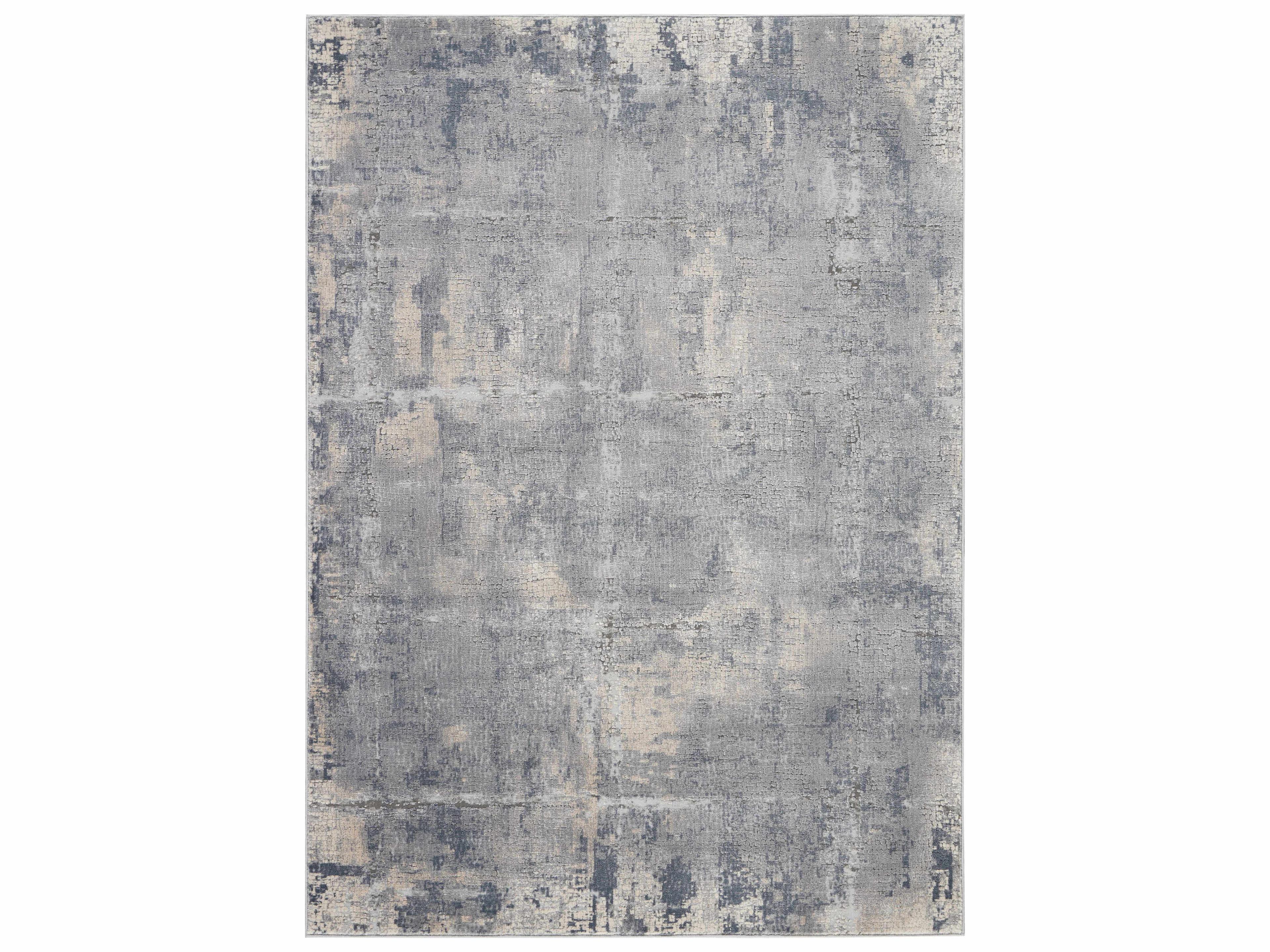 Rustic Textures Area Rug Modern Abstract Distressed