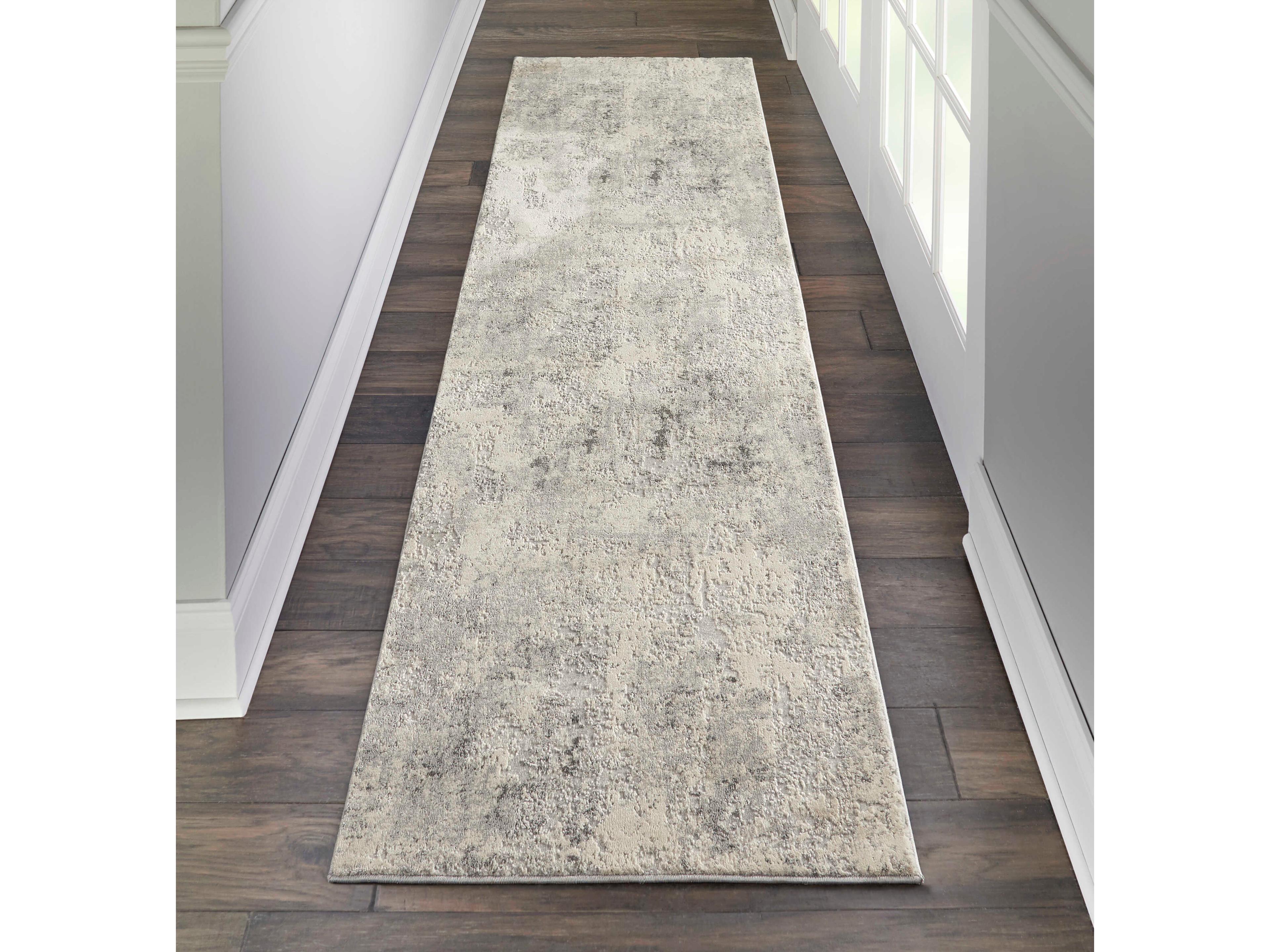 Nourison Rustic Textures Abstract Runner Area Rug