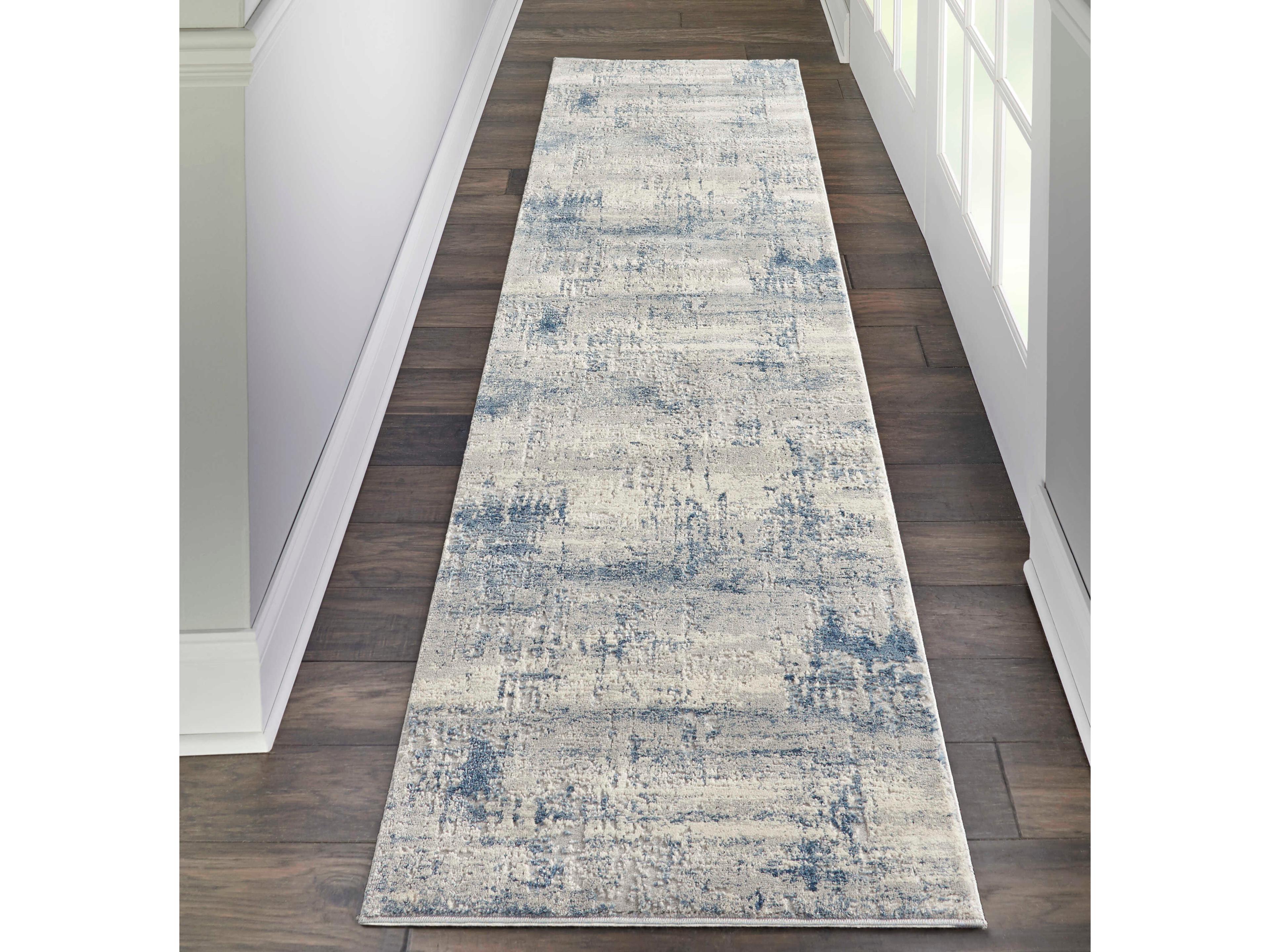 Nourison Rustic Textures Abstract Runner Area Rug