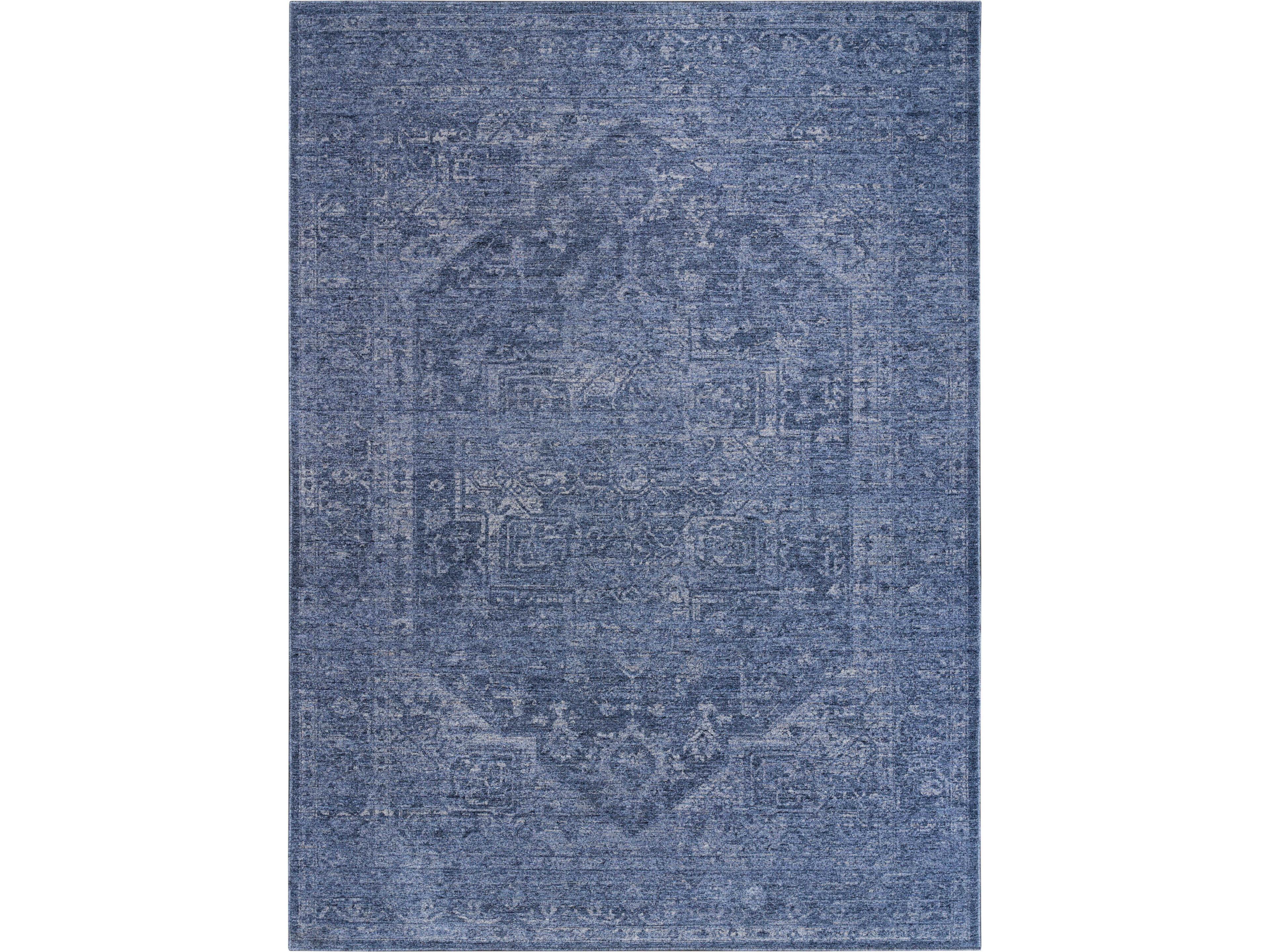 Pure Shades Bordered Area Rug