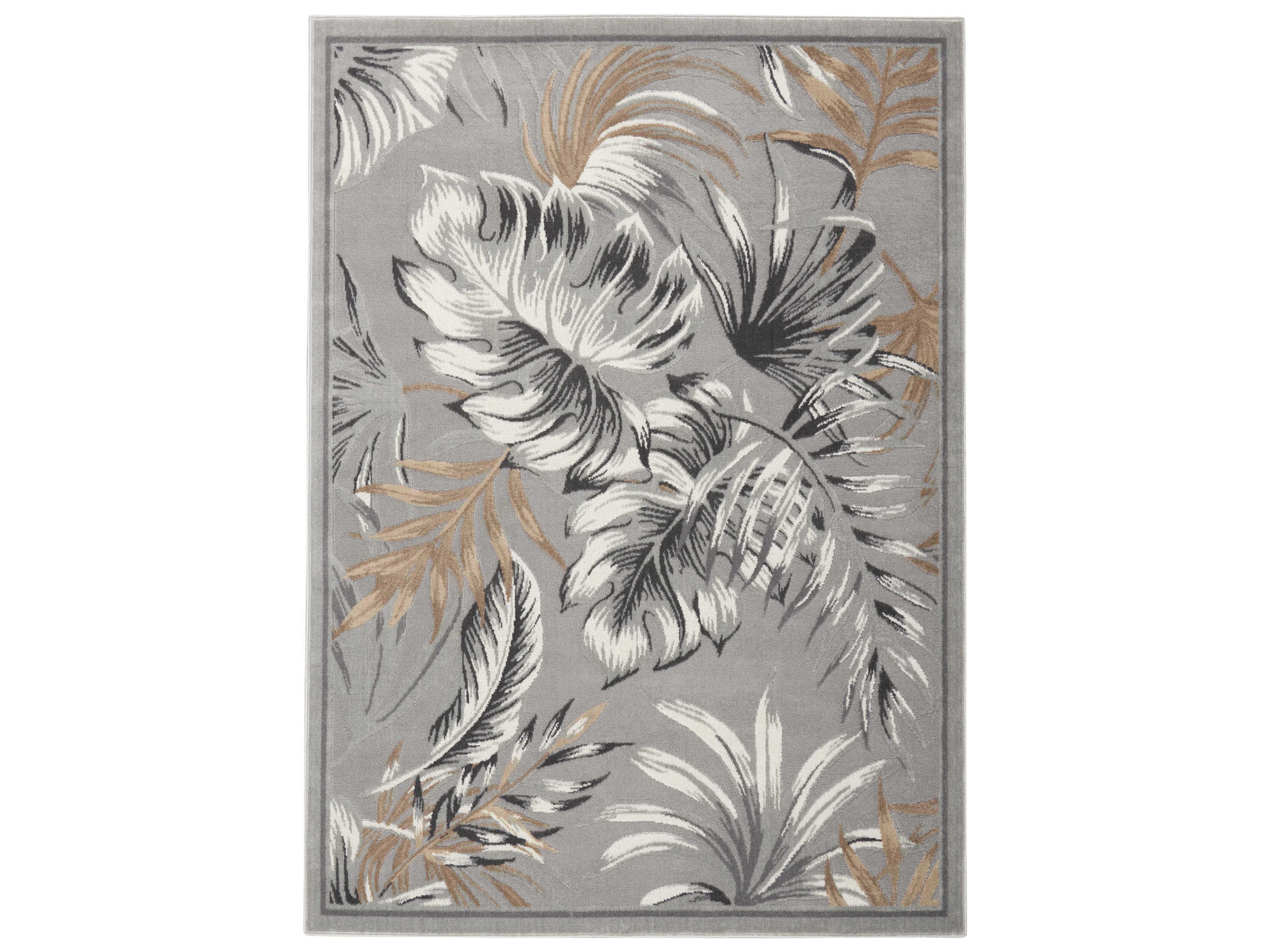 Seaside Floral Area Rug