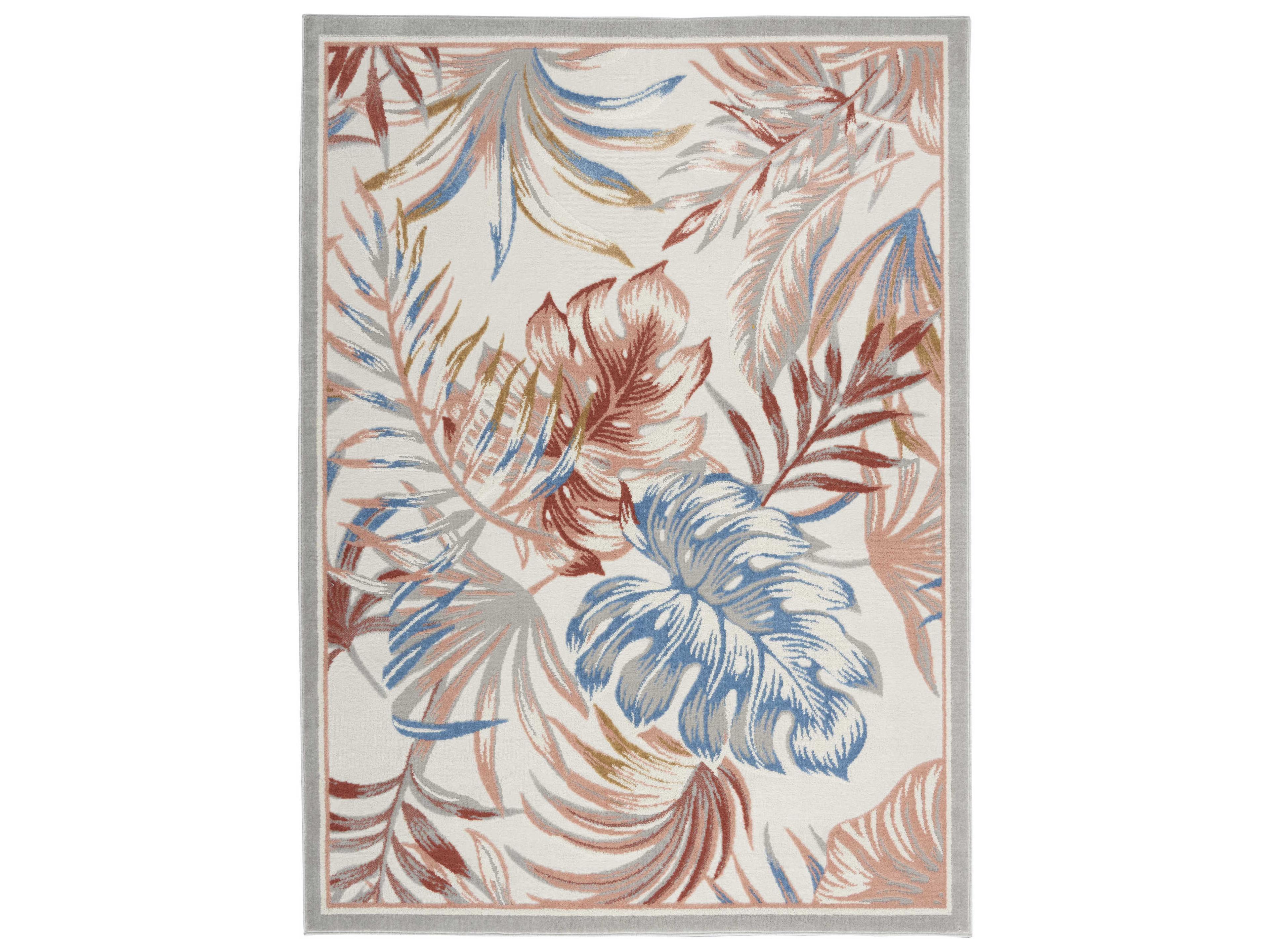 Seaside Floral Area Rug