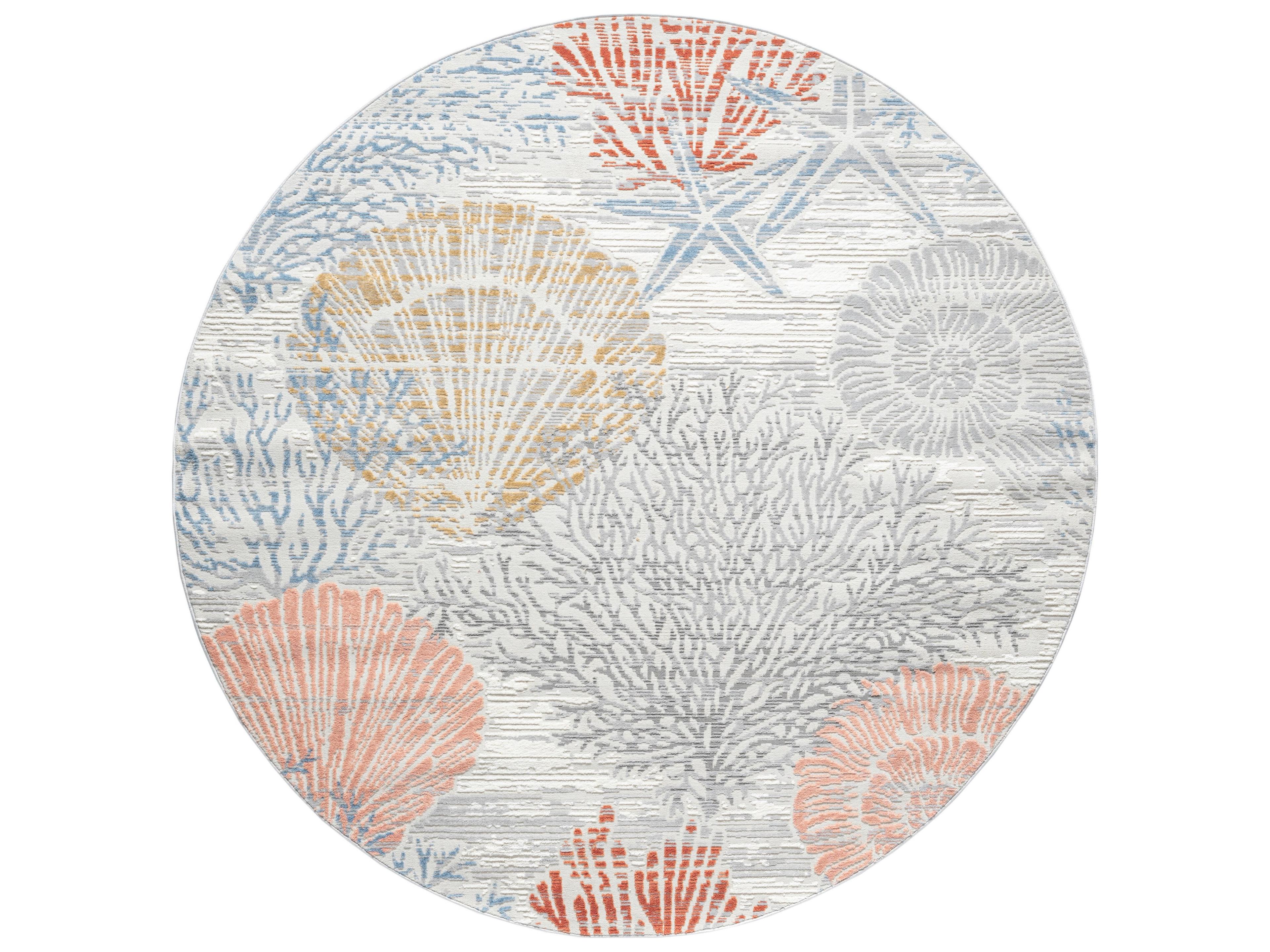 Seasd Floral Area Rug
