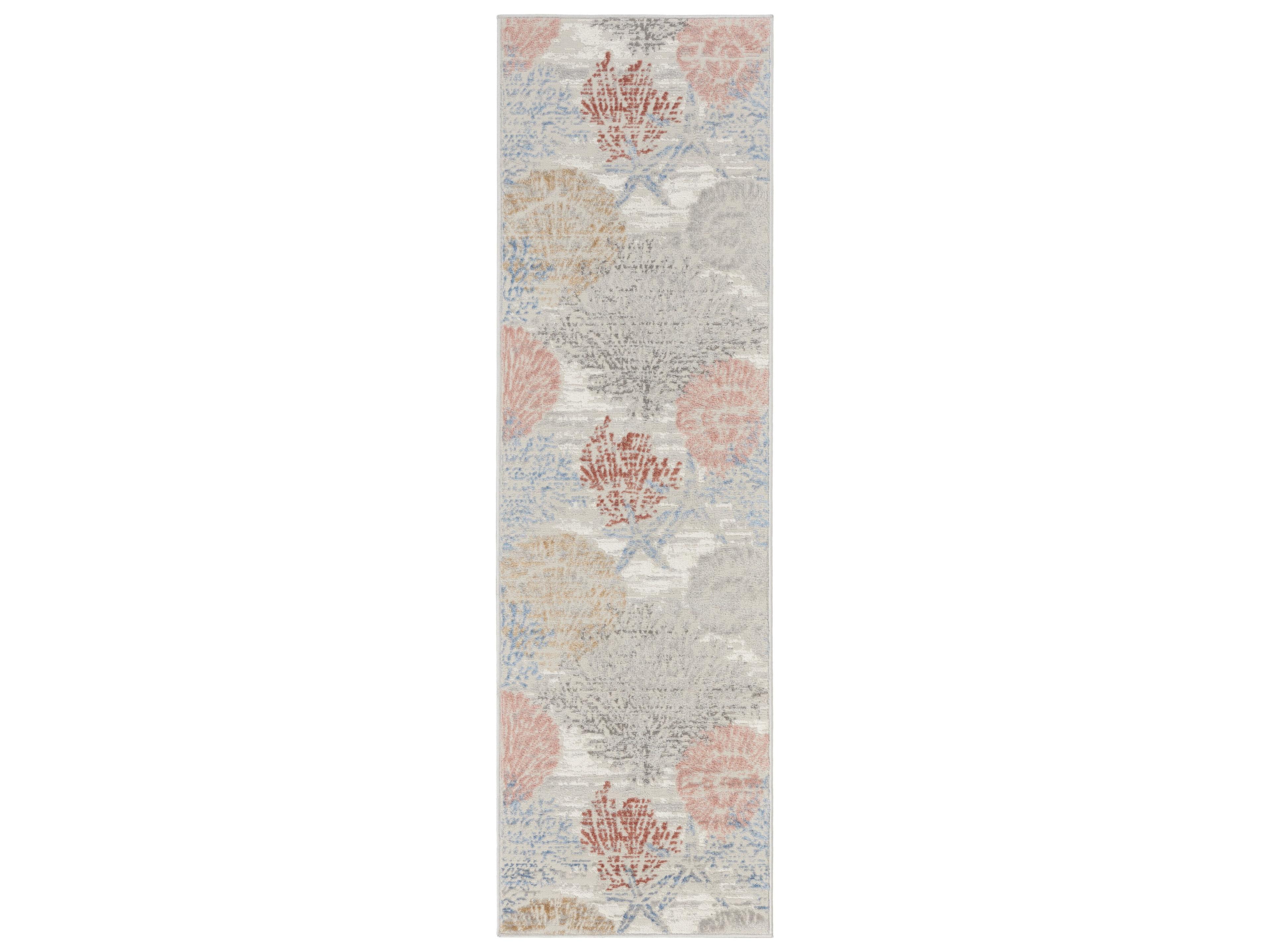 Nourison Seasd Floral Runner Area Rug