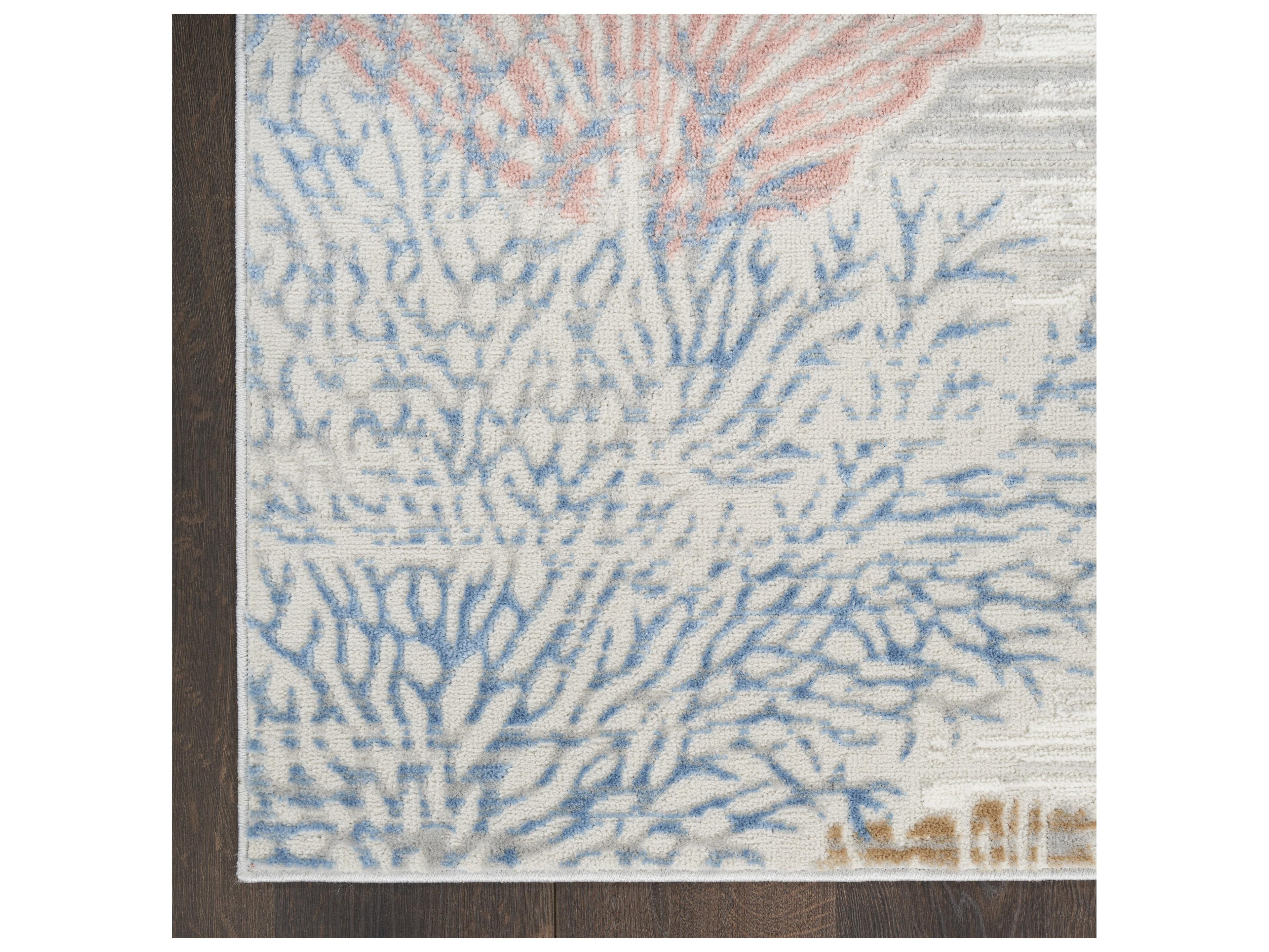 Nourison Seasd Floral Runner Area Rug