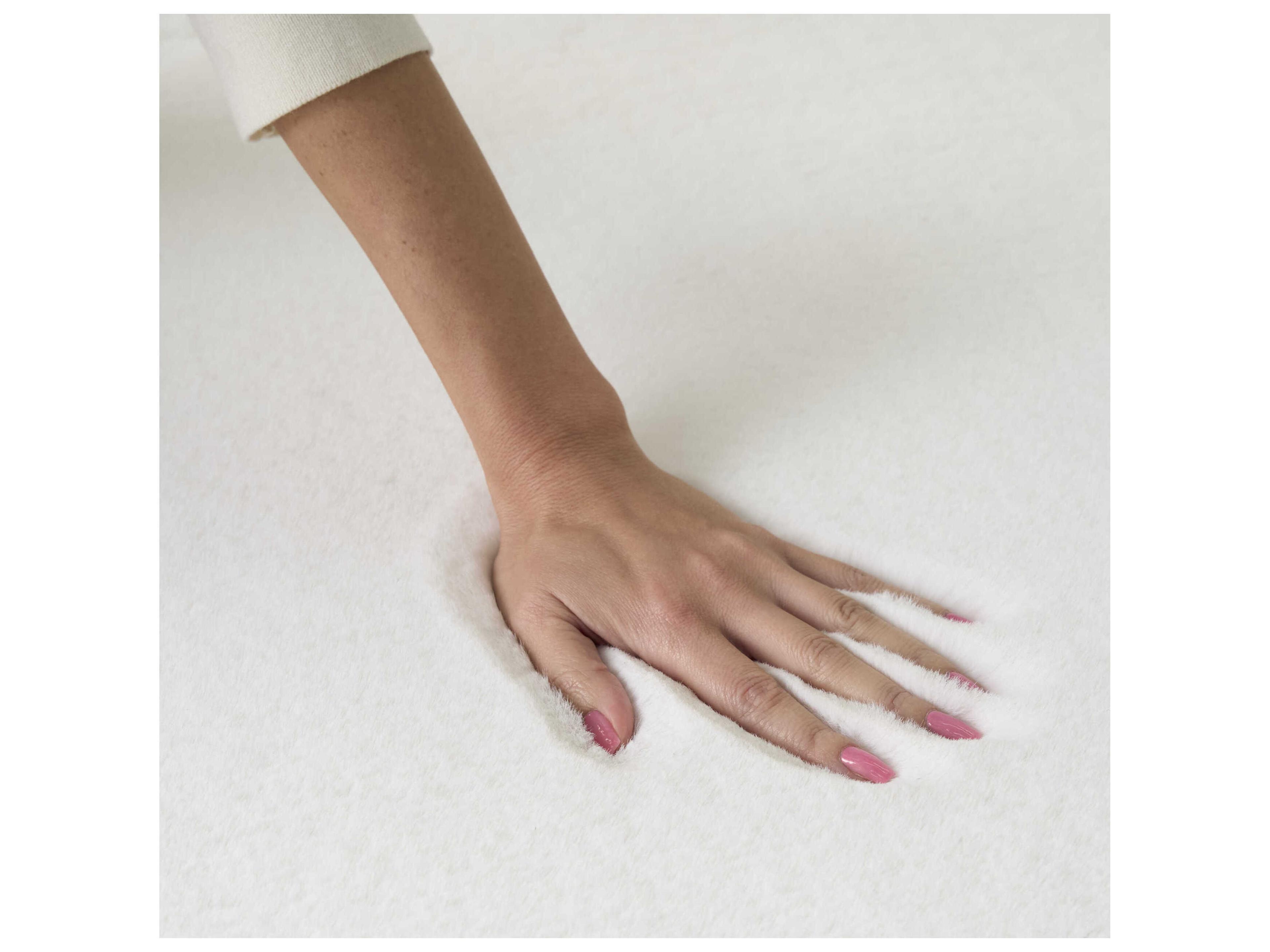 Nourison Soft Plush Rabbit Fur Area Rug