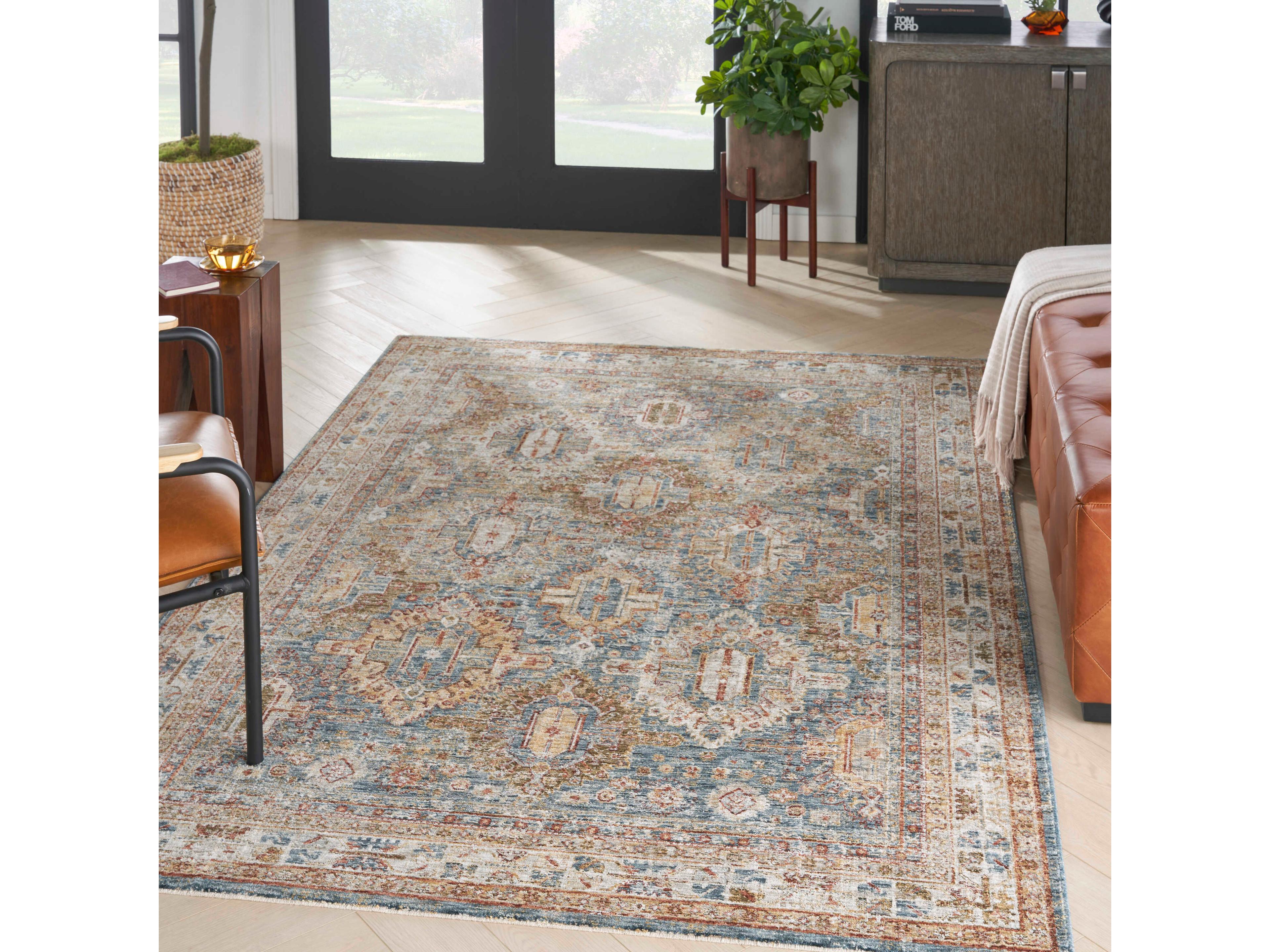 Nourison Sahar Bordered Area Rug