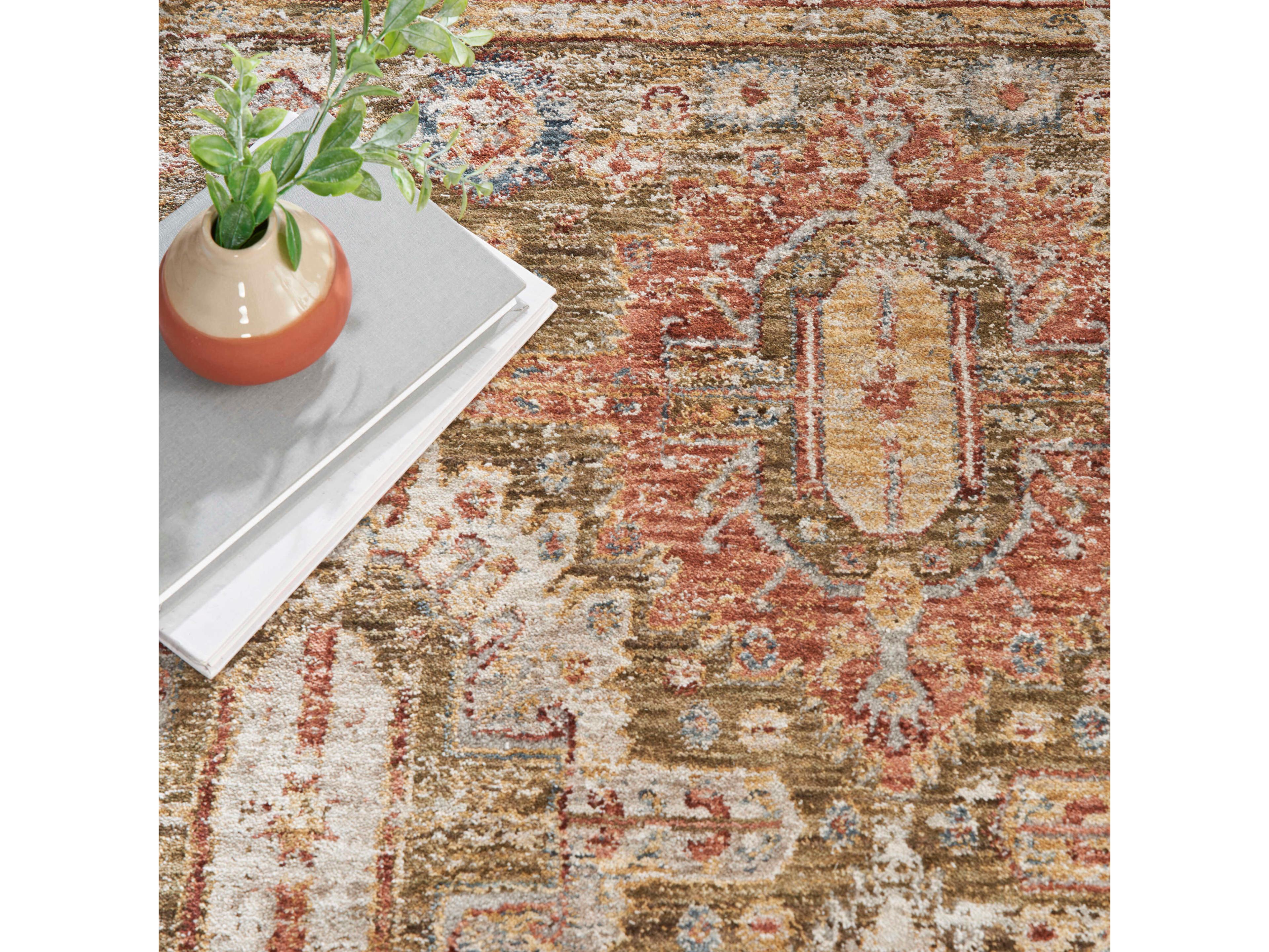 Nourison Sahar Bordered Area Rug