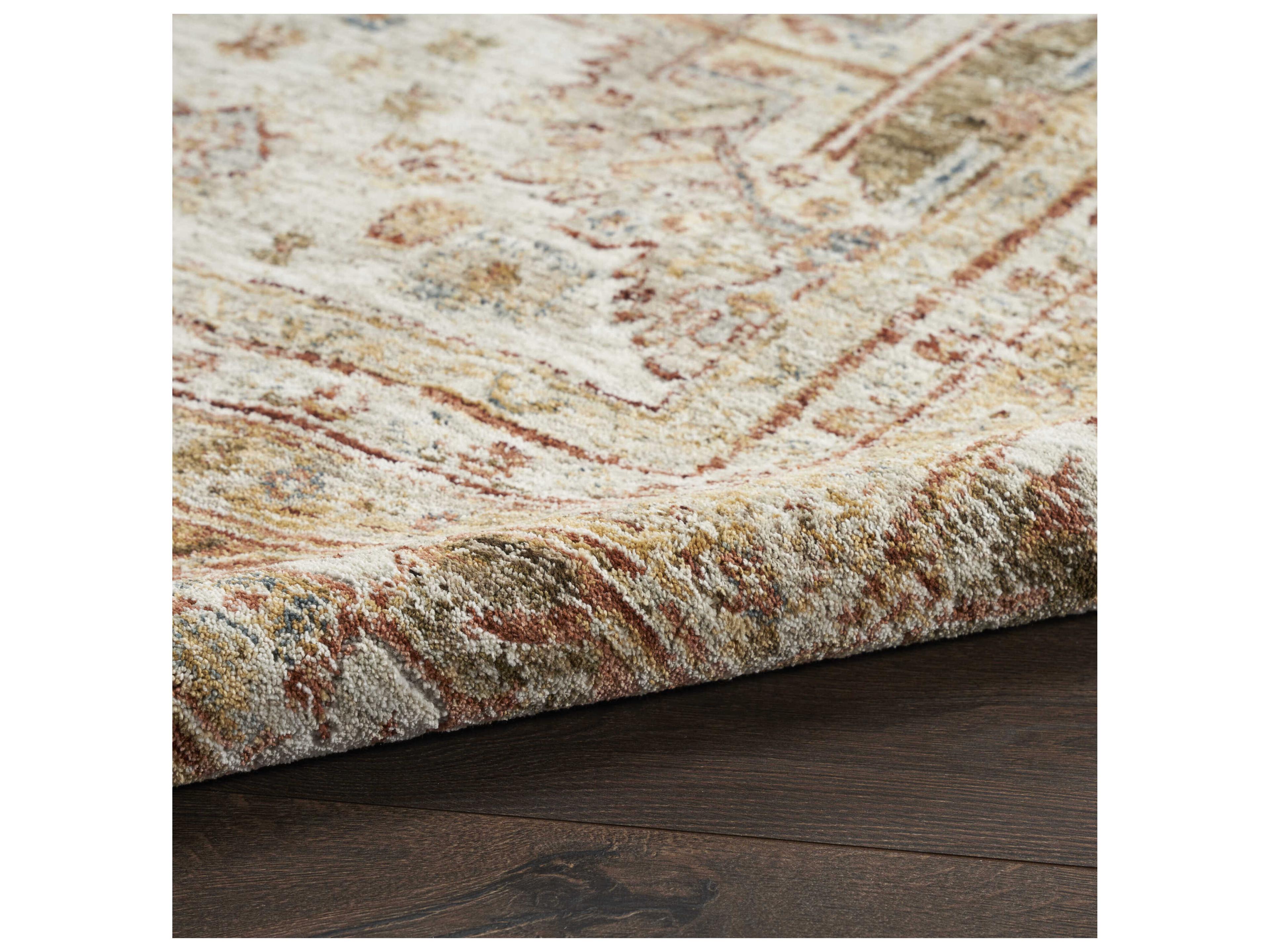 Nourison Sahar Bordered Runner Area Rug
