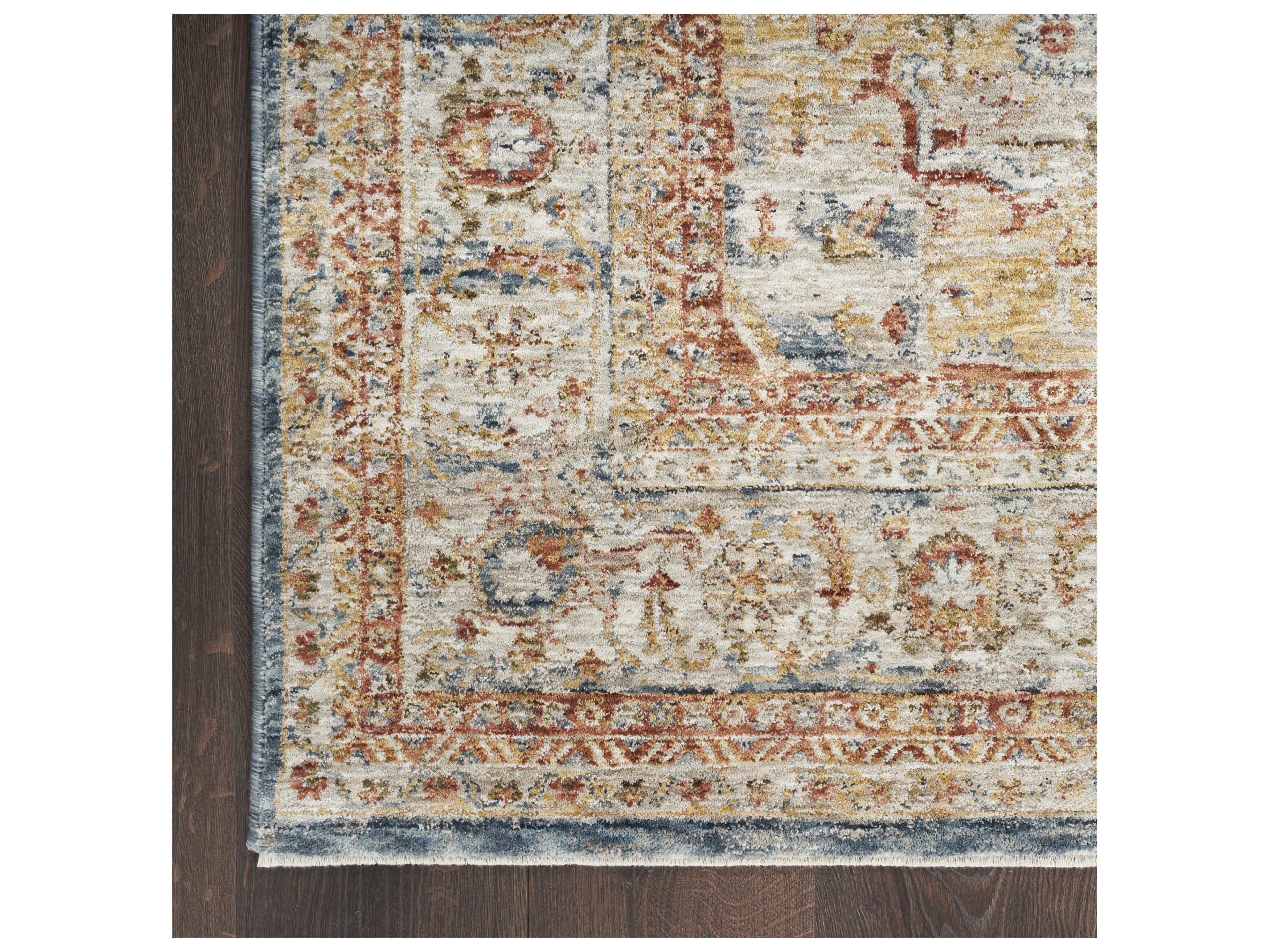 Nourison Sahar Bordered Runner Area Rug