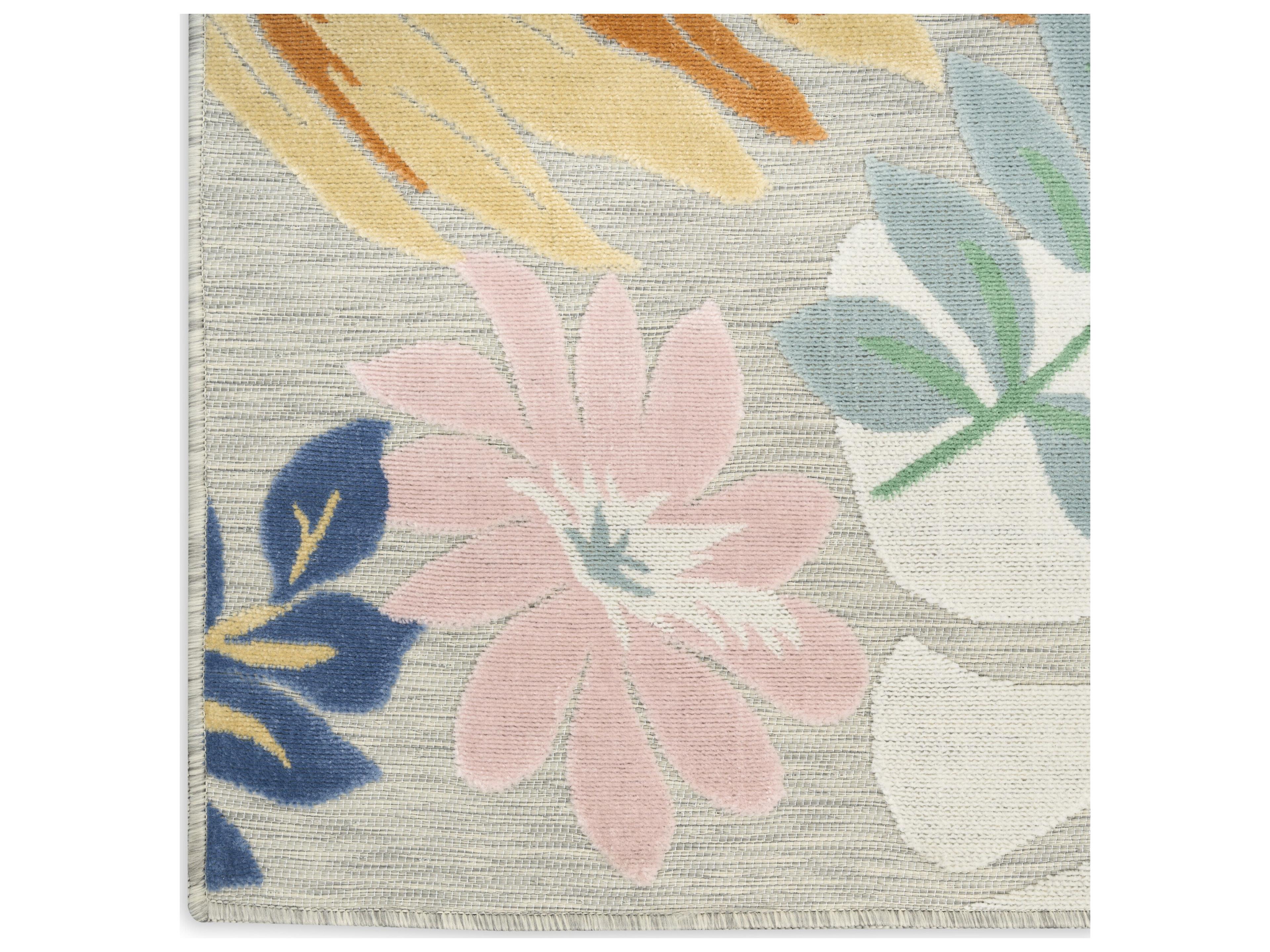 Nourison Sunco Floral Runner Area Rug