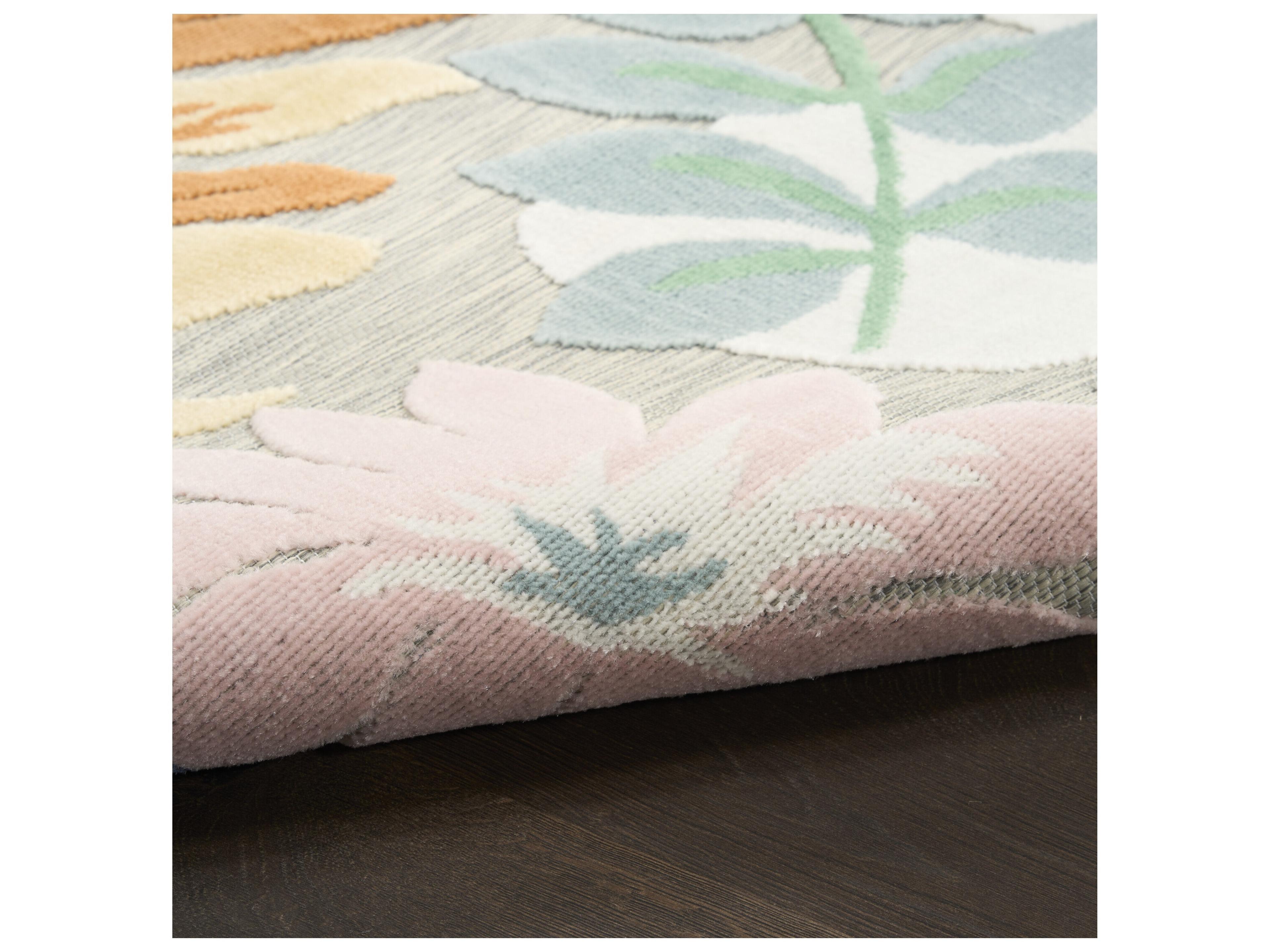 Nourison Sunco Floral Runner Area Rug